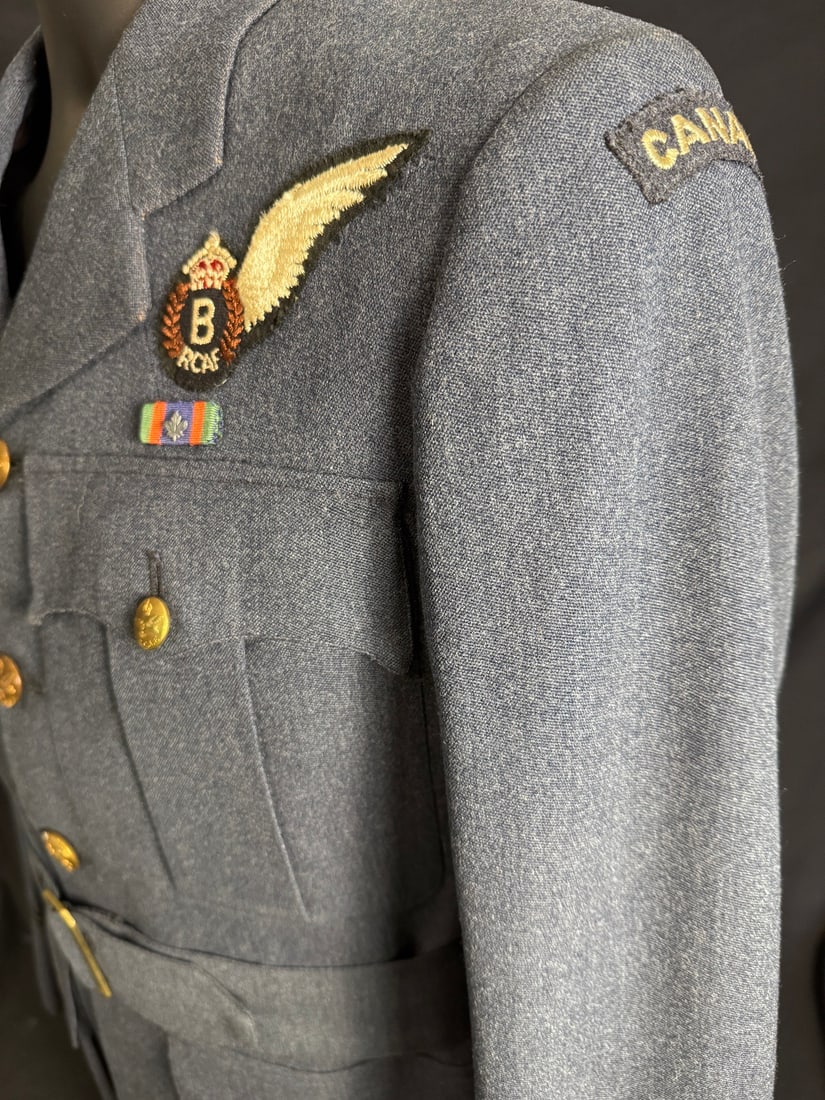 WWII RCAF Officers Uniform Group (1 of 3)