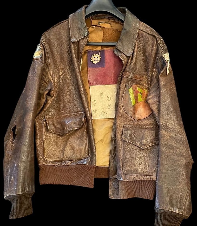 WWII 468th Bomb Group Named A-2 Jacket (1 of 8)