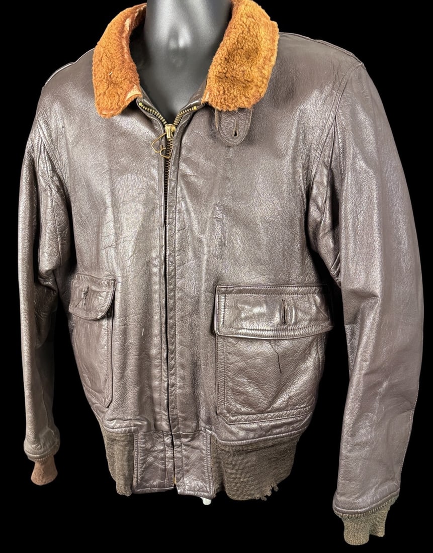 Vietnam War Era USN Type G-1 Intermediate Flight Jacket ? Star Sportswear  1968 (1 of 4)