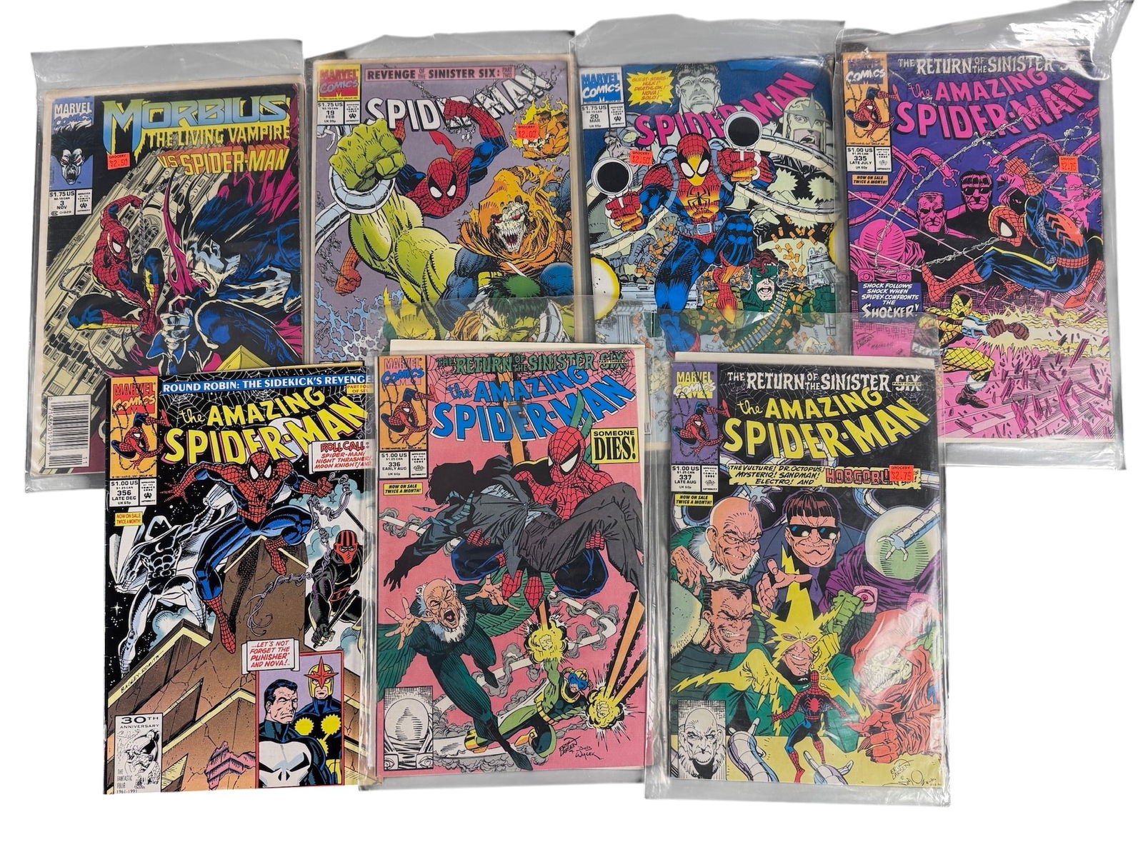 Marvel Amazing Spider-Man Comic Books Featuring The Return of the Sinister Six (1 of 1)