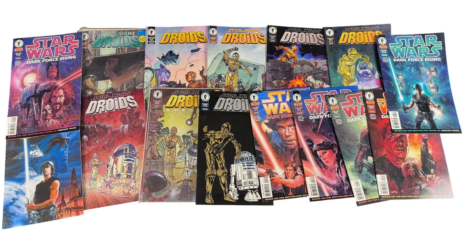 Star Wars Dark Horse Comic Books Including Droids and Dark Force Rising Series (1 of 1)
