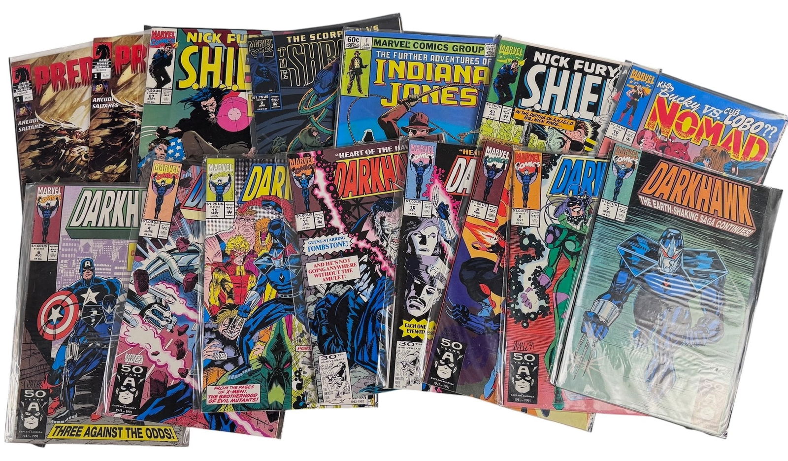 Marvel and Dark Horse Modern Age Comic Books Featuring Darkhawk and Predator (1 of 1)