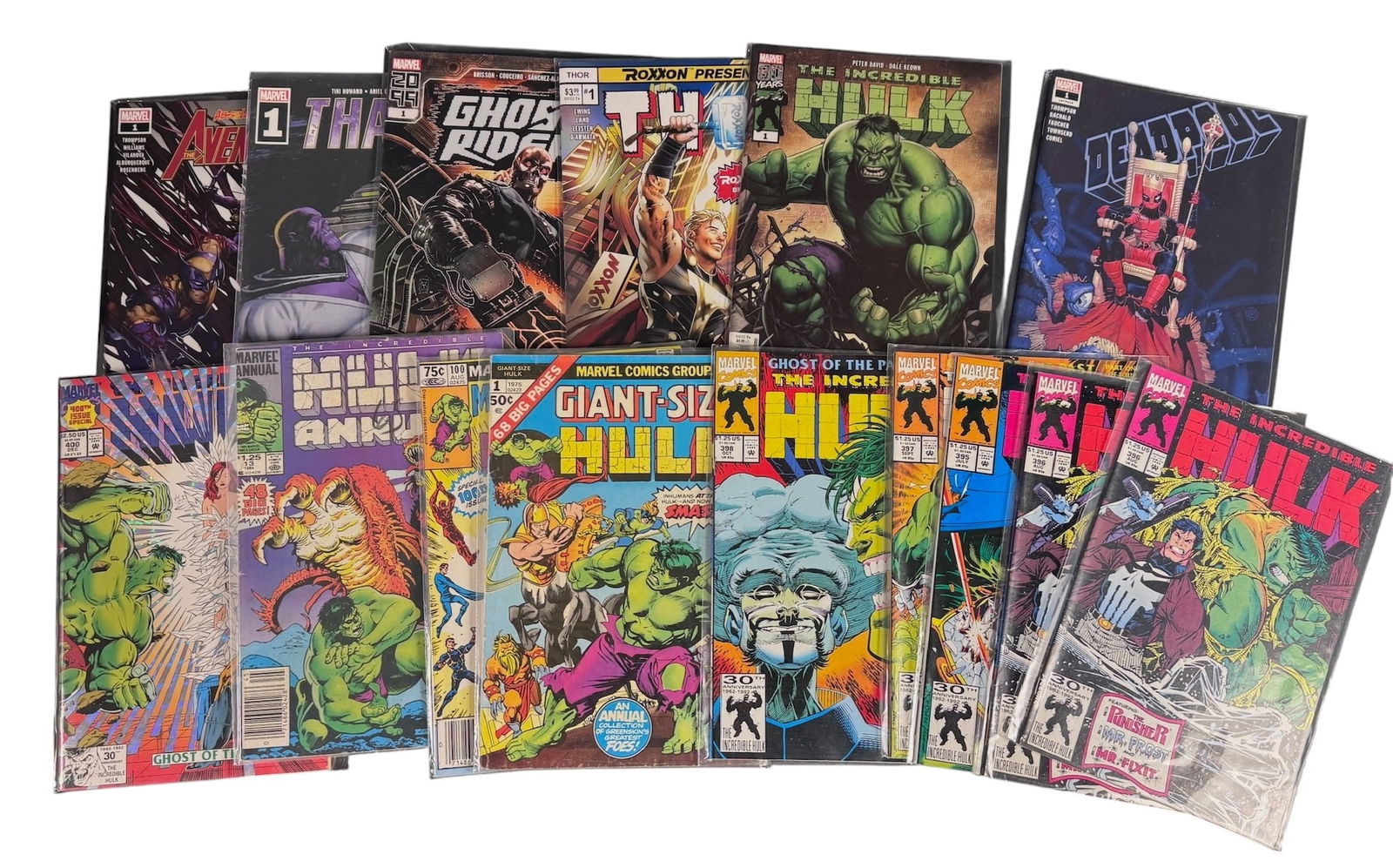 Marvel Comic Books Featuring The Incredible Hulk and Other Titles (1 of 1)