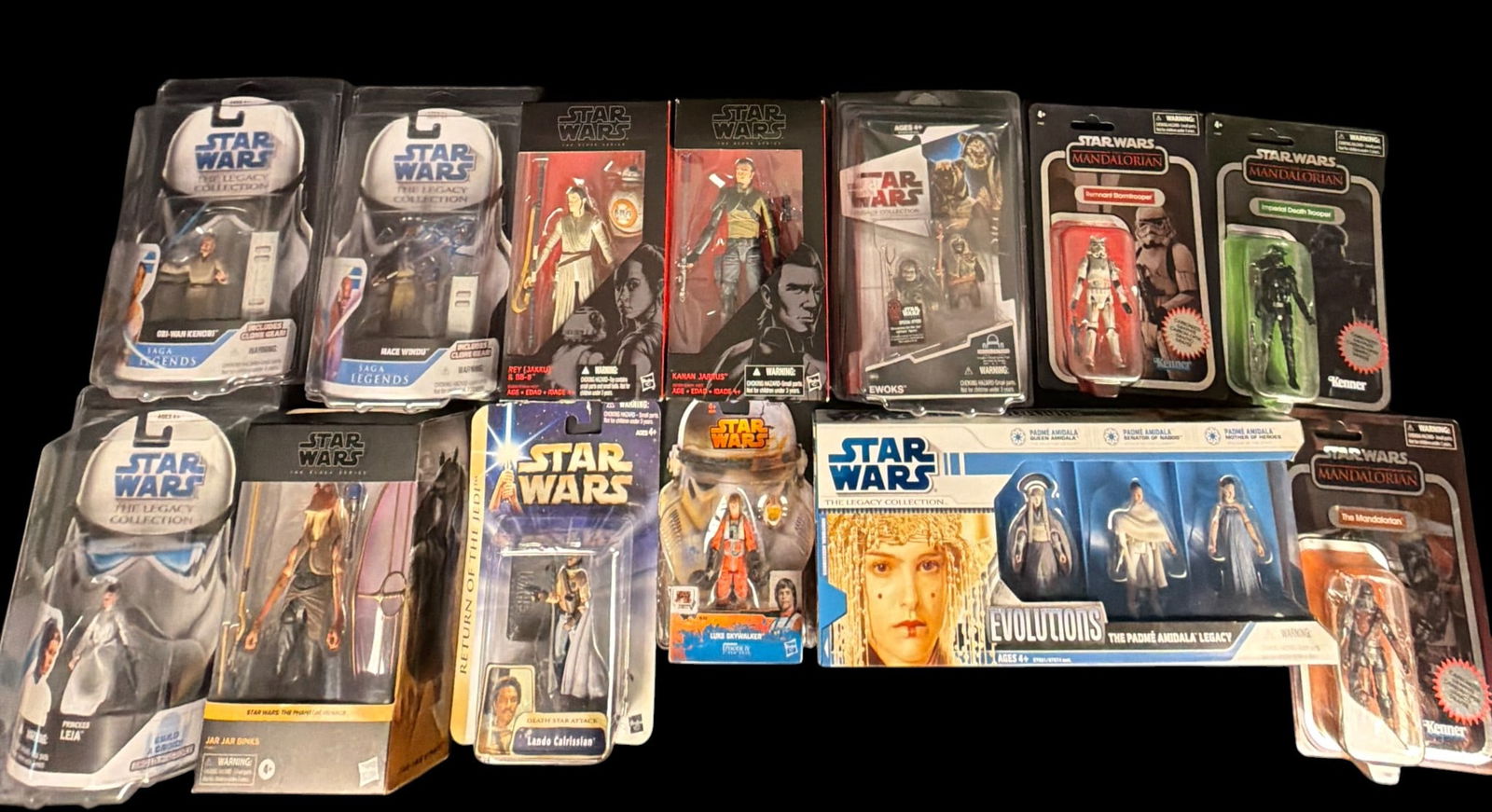 Star Wars Action Figures from Various Hasbro Lines (1 of 1)
