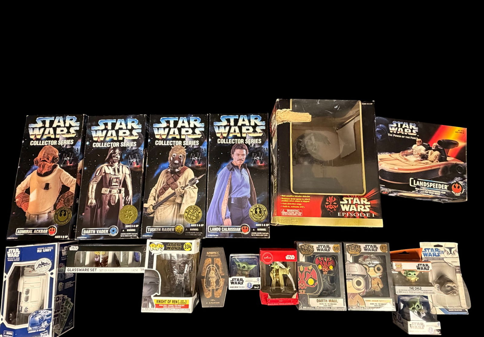 Kenner Tiger Electronics and Funko Star Wars Action Figure and Collectible Assortment c. (1 of 1)