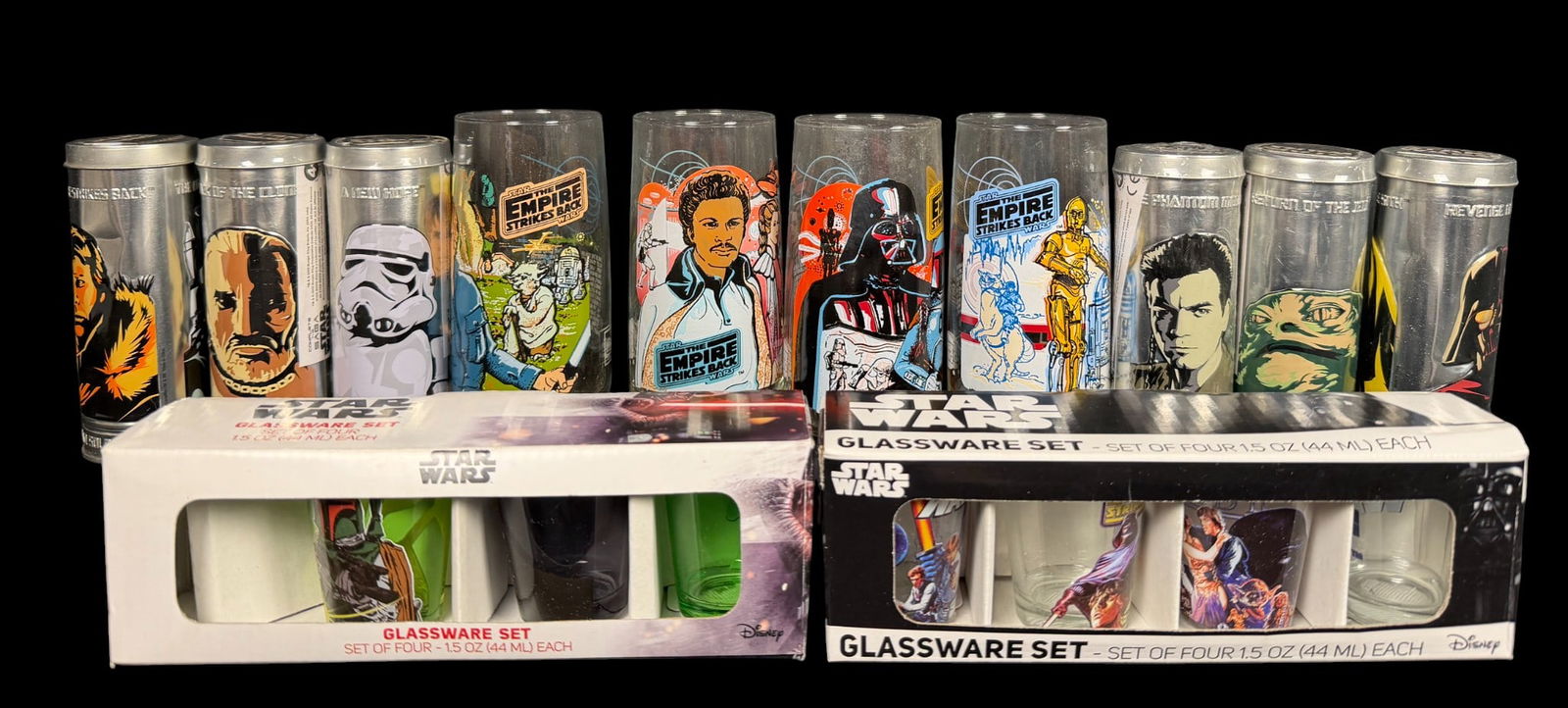 Star Wars Burger King Promotional Glasses Vandor Glassware Sets and Collectible Tins (1 of 1)