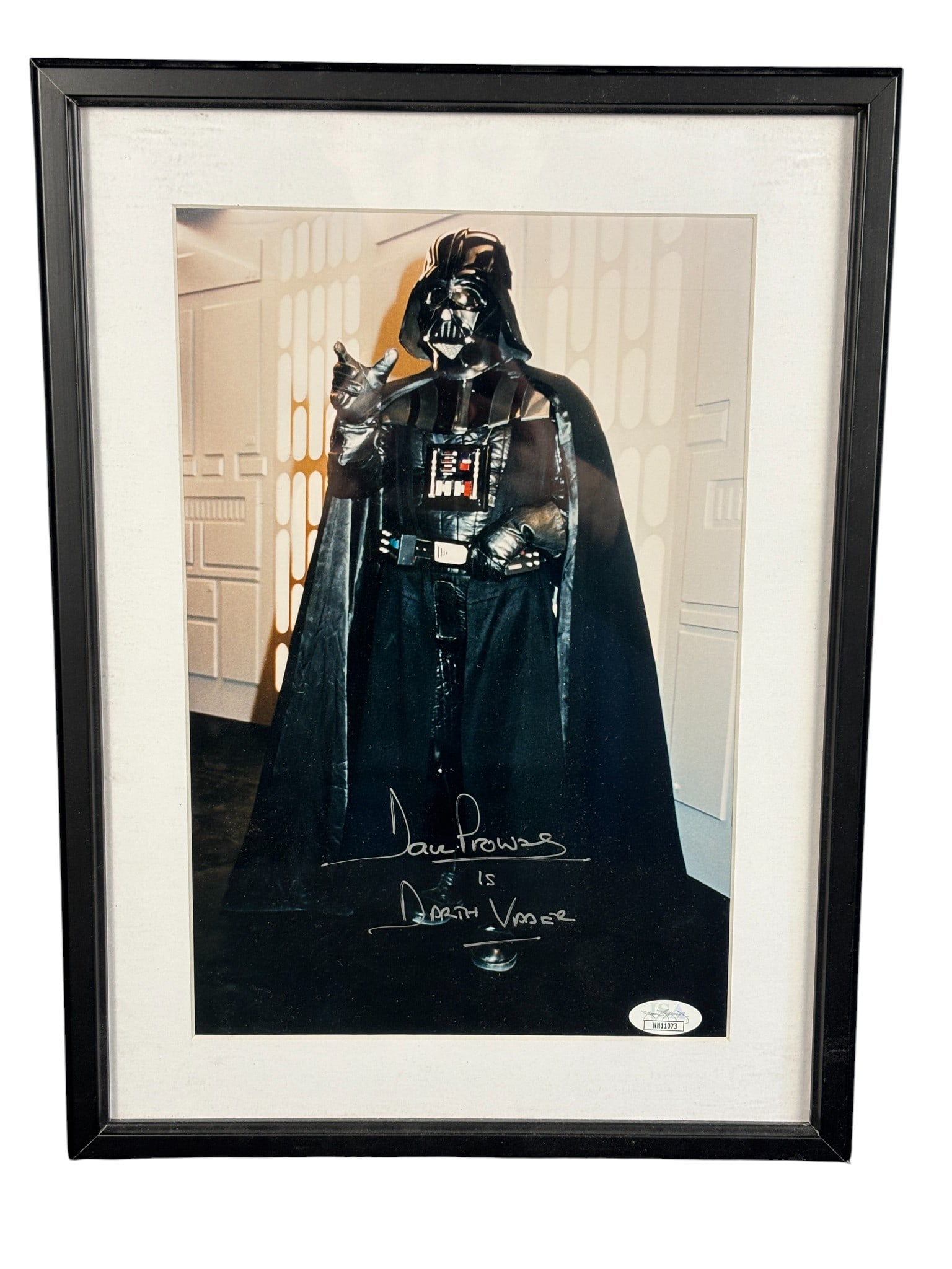 Darth Vader Star Wars David Prowse Hand-Signed Color Photograph JSA Authenticated Category: (1 of 2)