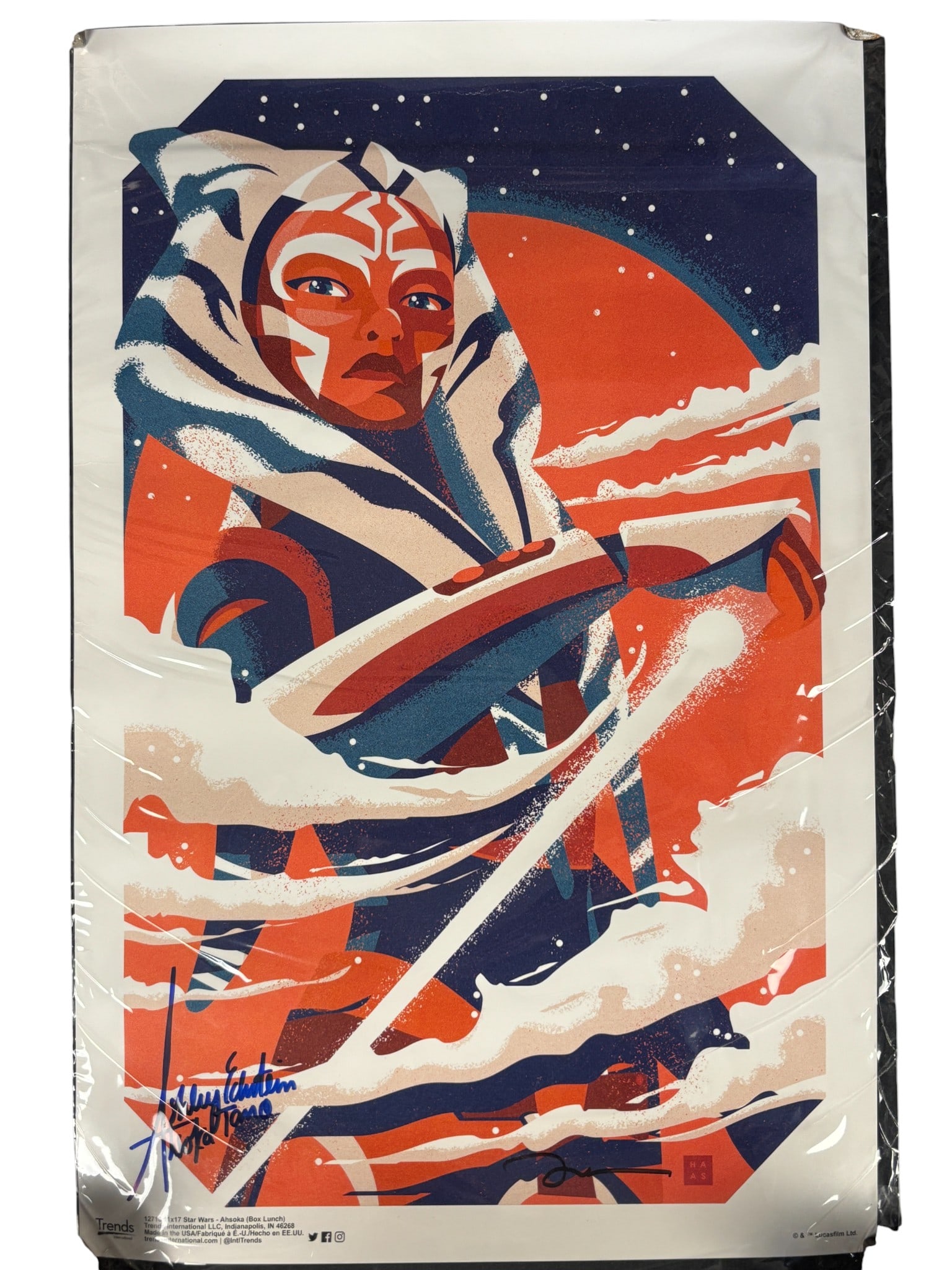 Haas Ahsoka Tano Offset Lithograph Open Edition (1 of 2)