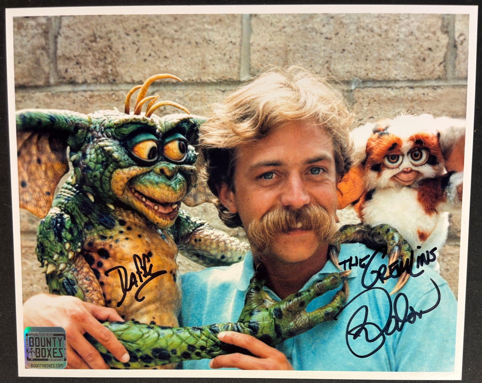 Mark Dodson Signed Gremlins 2: The New Batch Photograph Bounty Boxes Authenticated (1 of 1)