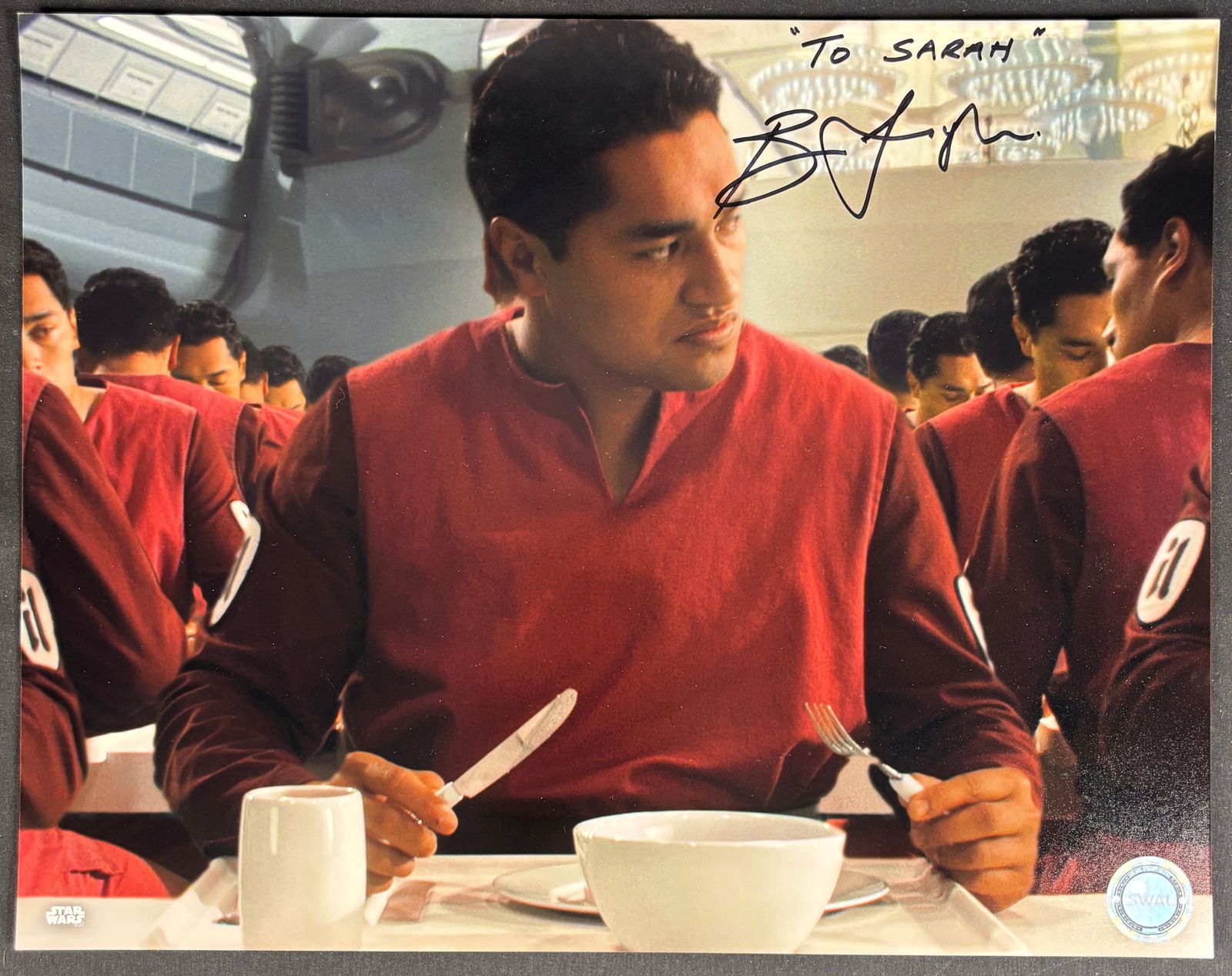 Bodie Taylor Star Wars: Episode II - Attack of the Clones Autographed 8x10 Photograph SWAU (1 of 1)