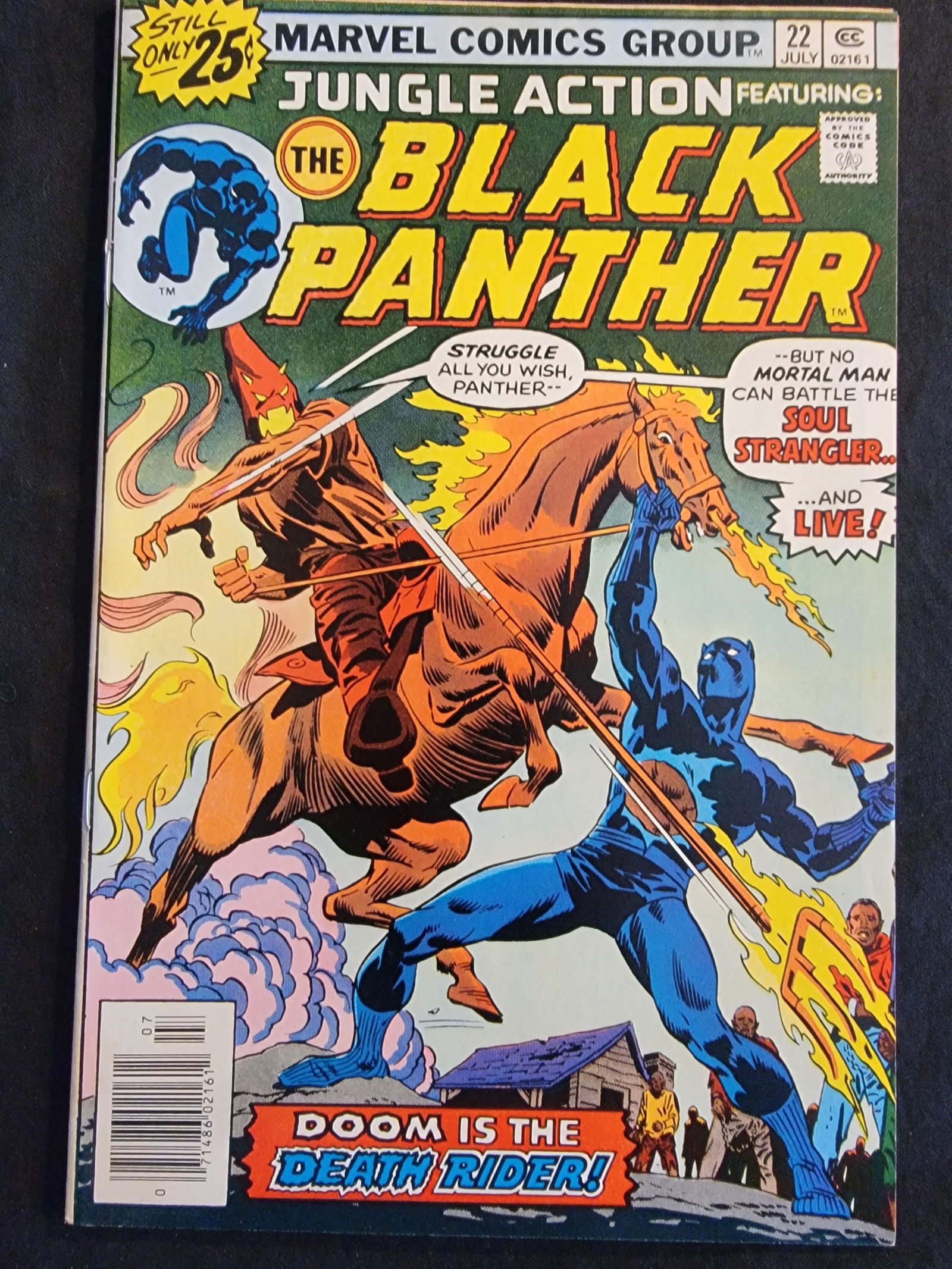 Marvel Comics Jungle Action Featuring The Black Panther No. 22 July 1976 (1 of 2)