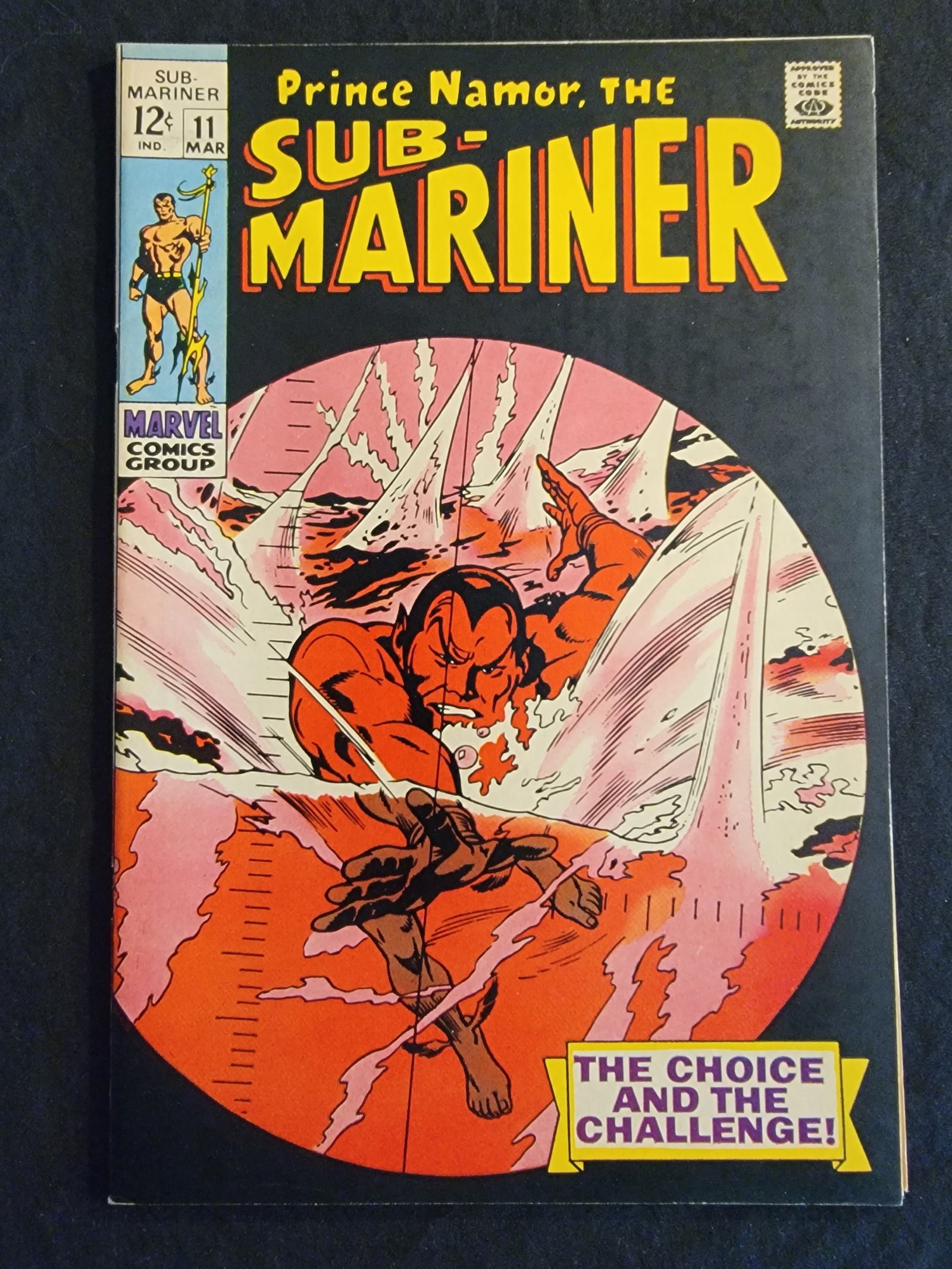 Sub-Mariner 11 Marvel Comics 1969 (1 of 2)