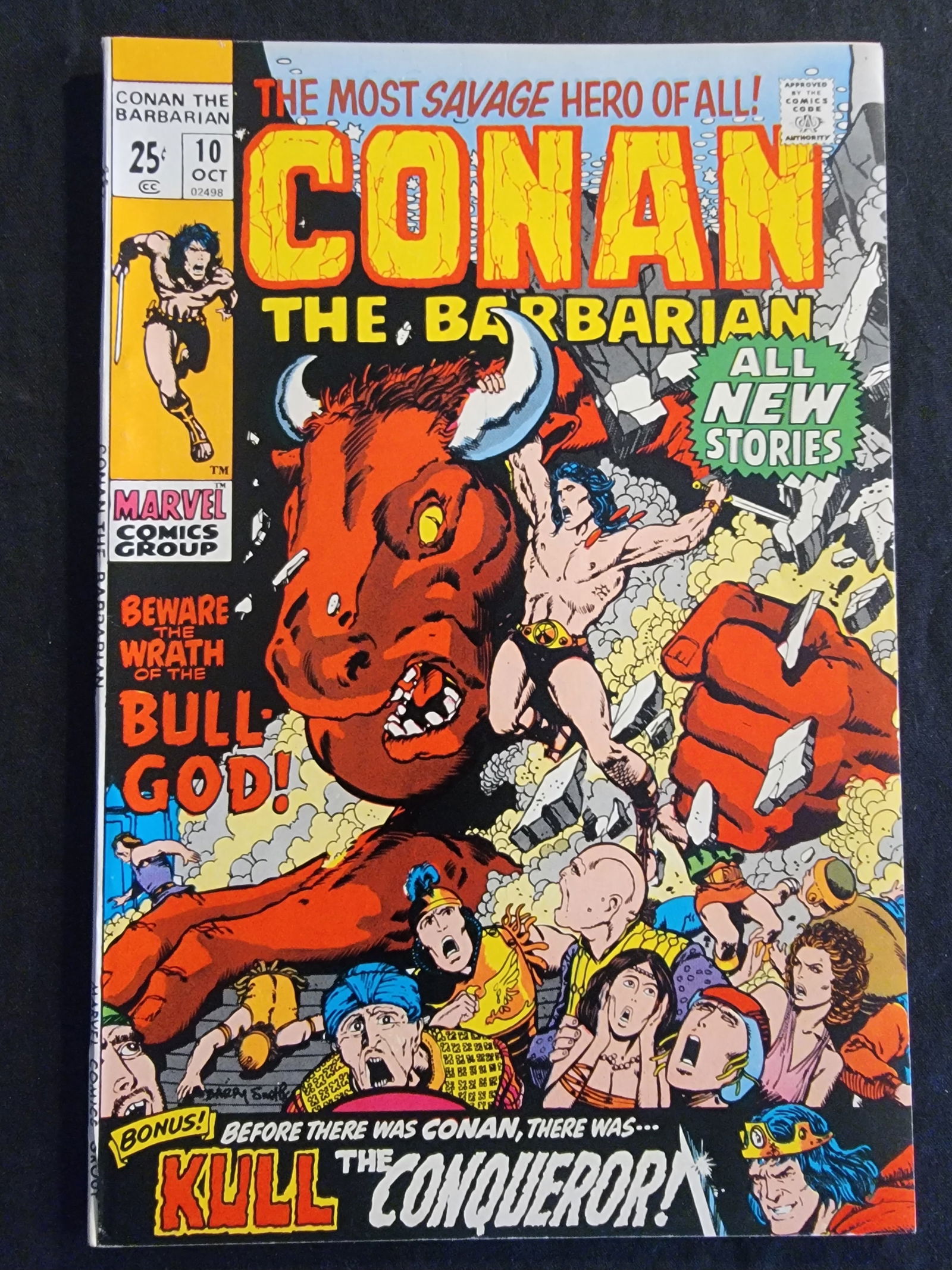 Conan the Barbarian No. 10 Marvel Comics 1971 (1 of 2)