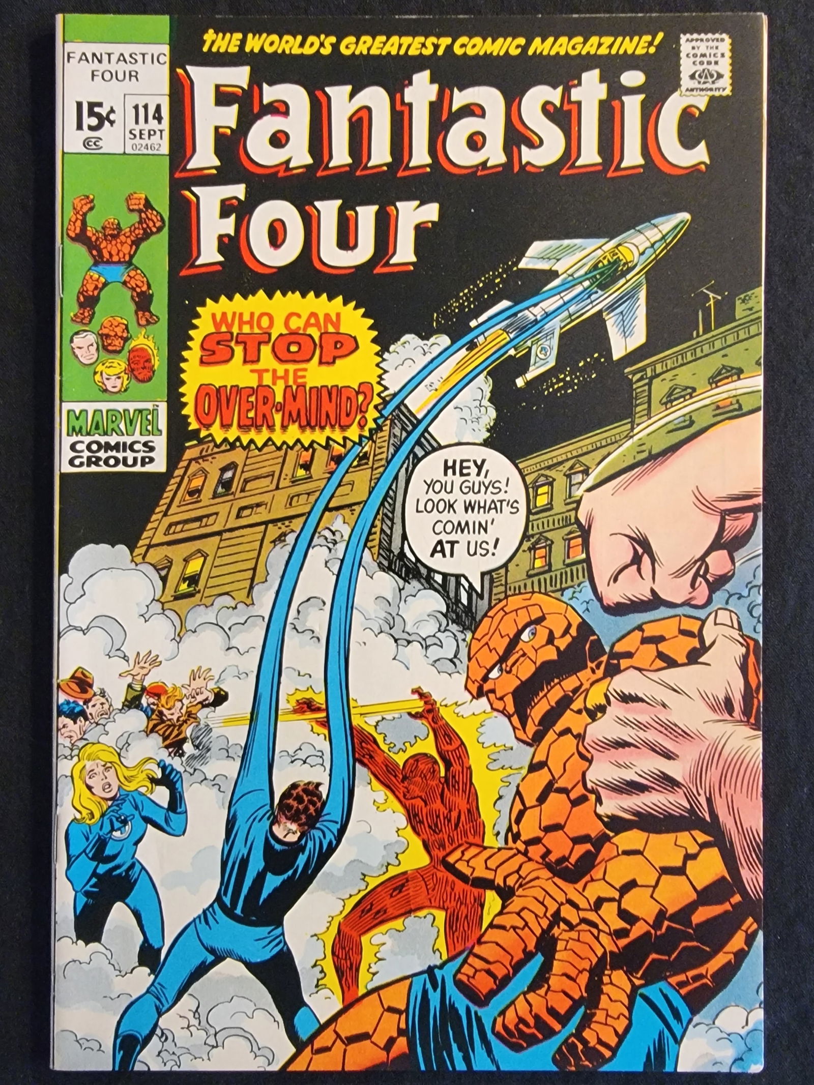 Fantastic Four 114 1971 Marvel Comic Book Raw Mid-to-High Grade (1 of 2)