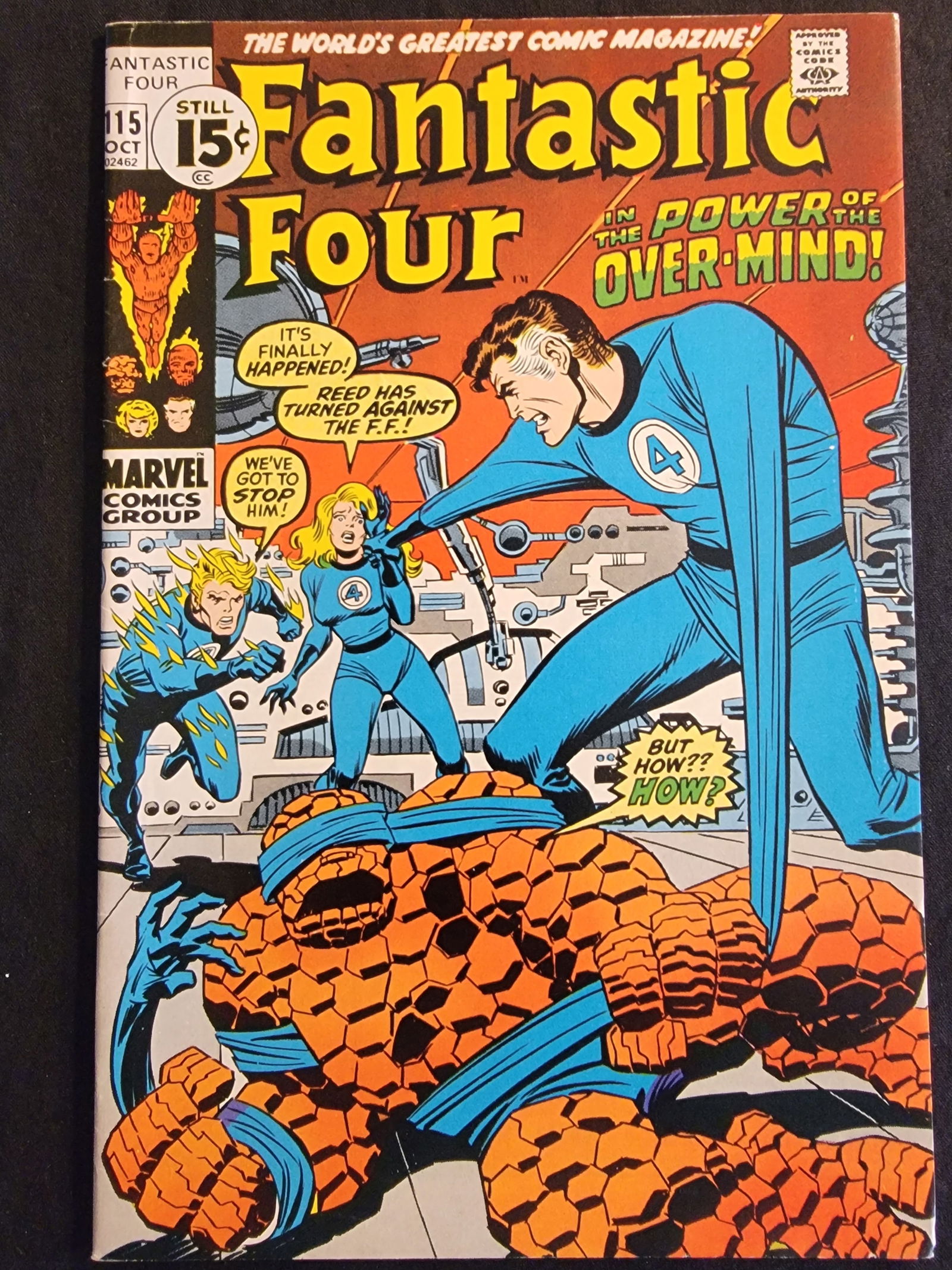 Fantastic Four 115 Marvel Comics October 1971 (1 of 2)