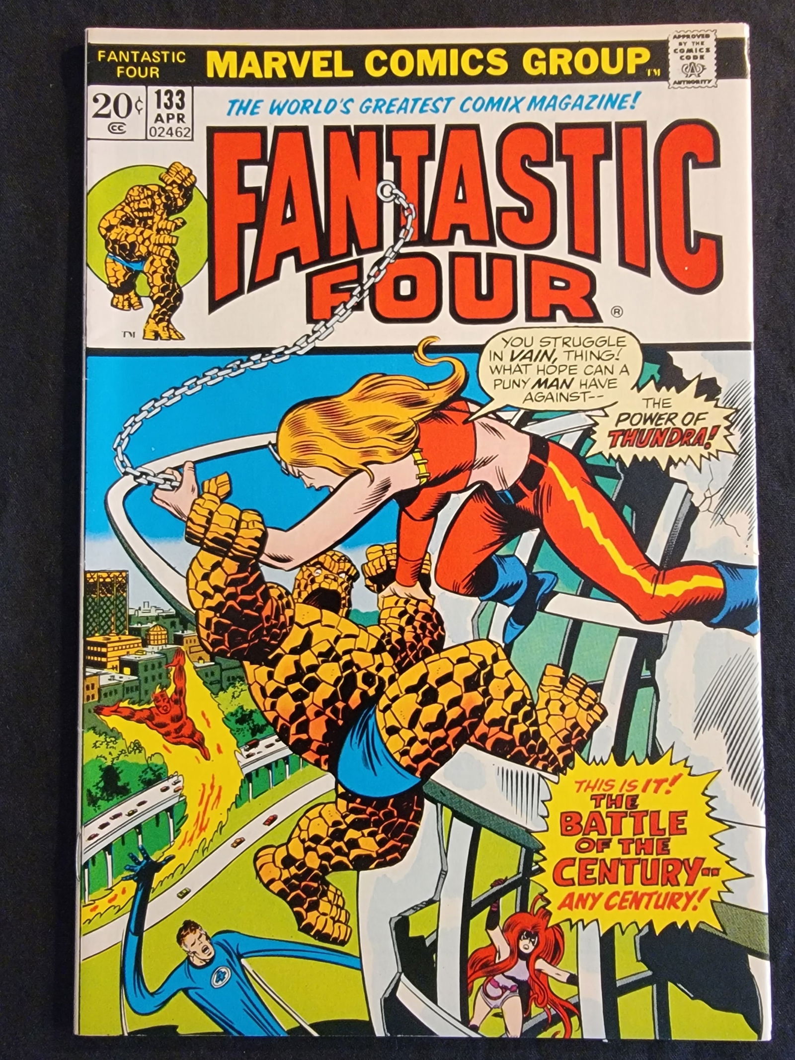 Fantastic Four 133 Marvel Comics April 1973 (1 of 2)