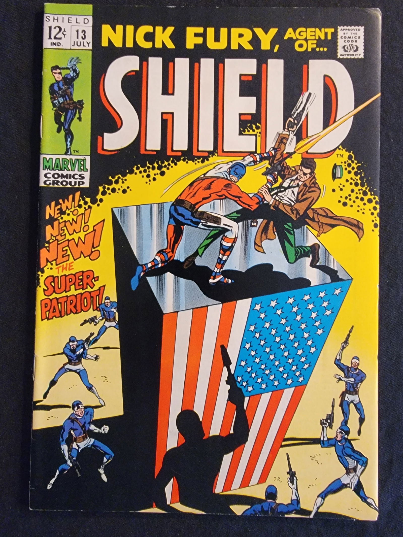 Nick Fury Agent of S.H.I.E.L.D. 13 Marvel Comics July 1969 (1 of 2)