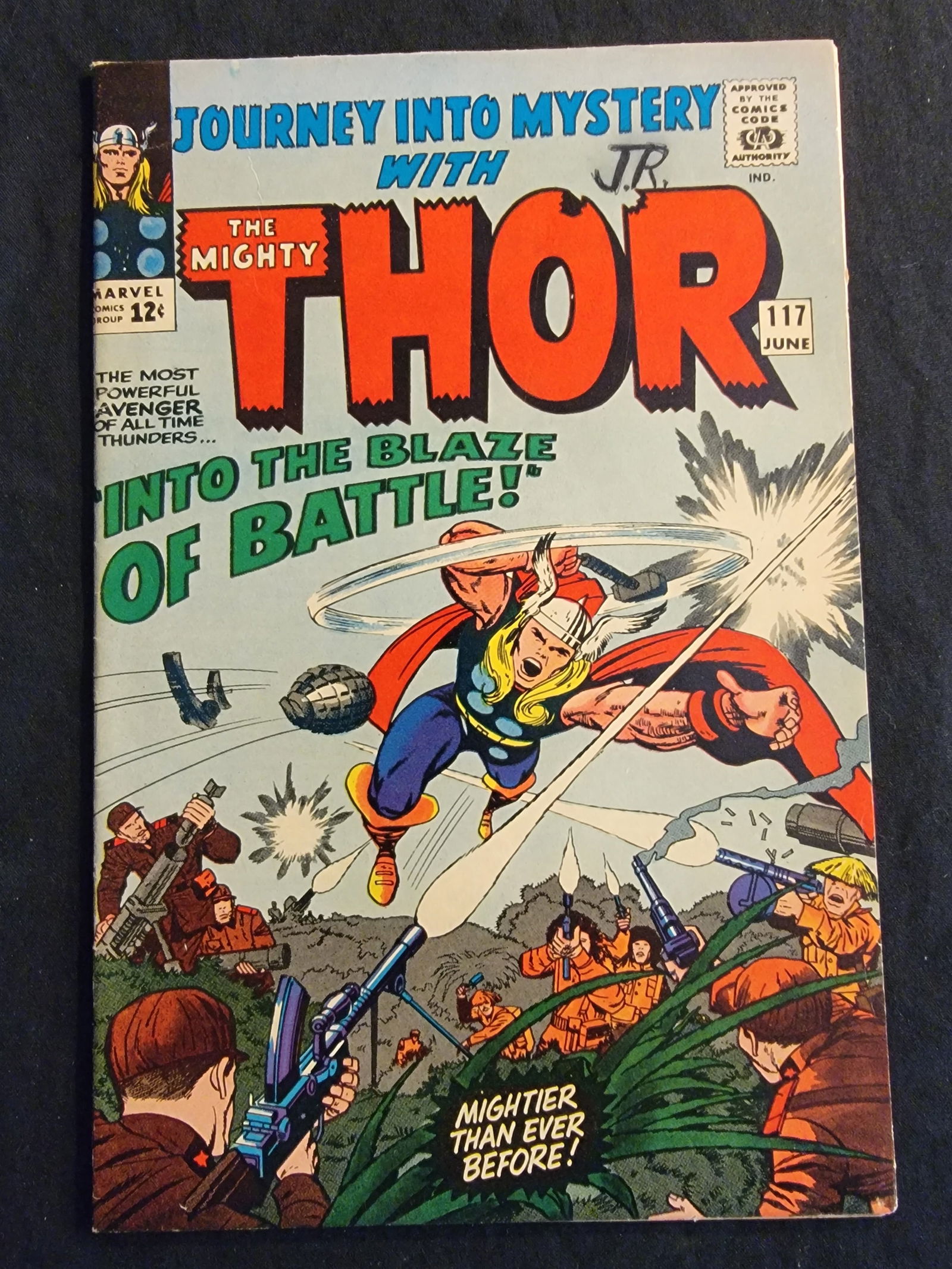 Marvel Comics Journey Into Mystery 117 1965 Thor Art Silver Age Raw Comic (1 of 2)