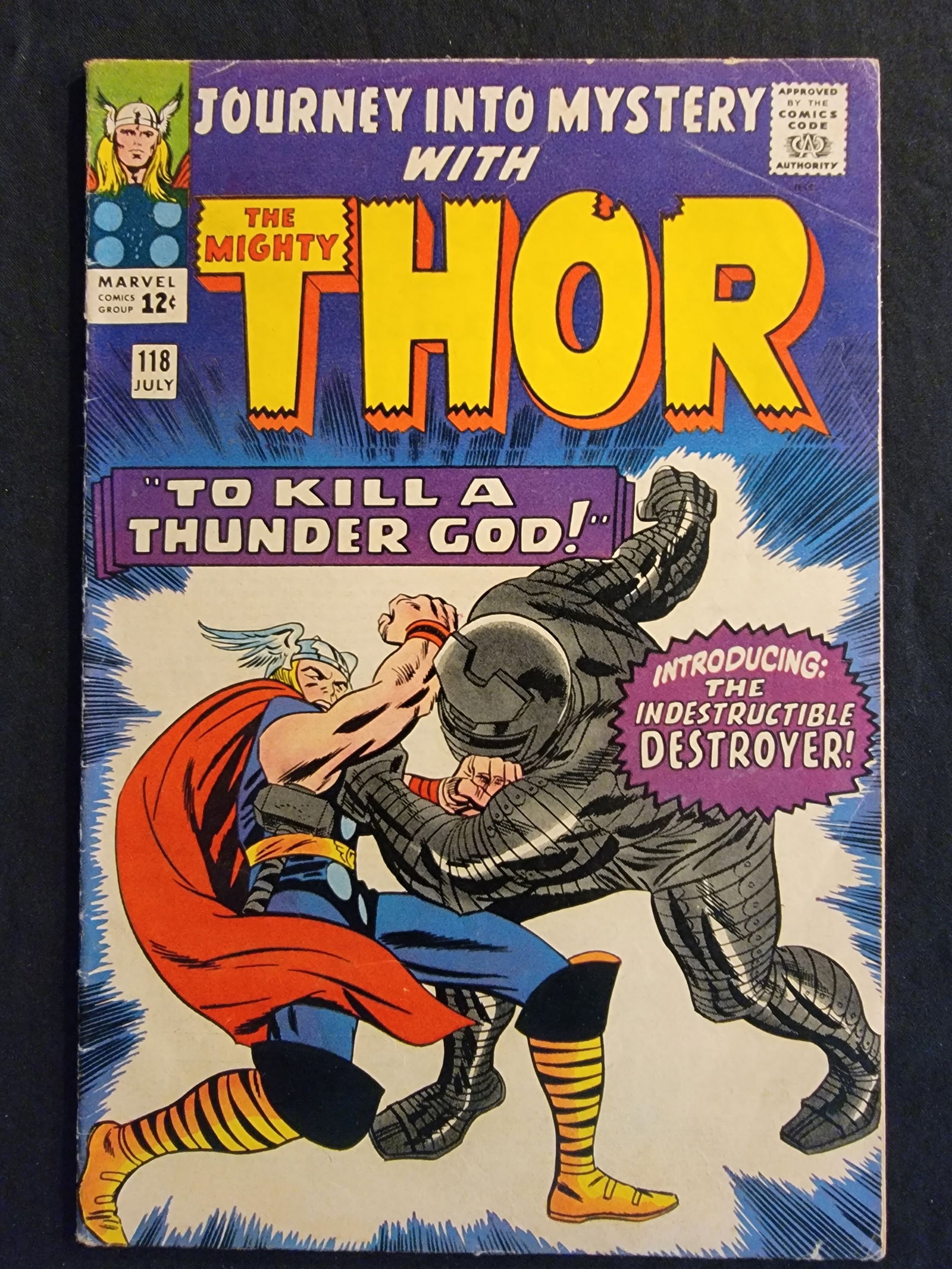 Marvel Comics Journey Into Mystery 118 1965 1st Appearance of the Destroyer (1 of 2)