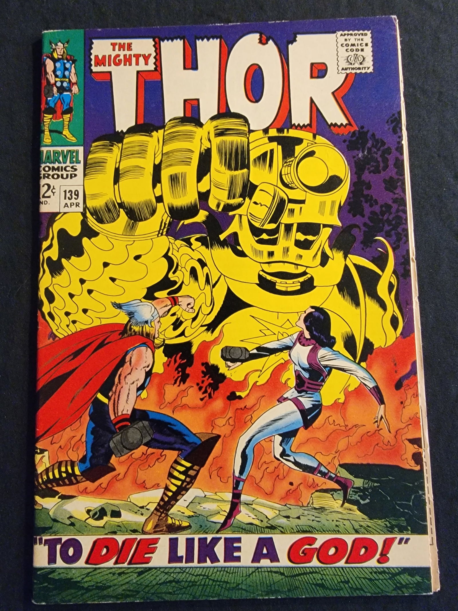 Marvel Comics The Mighty Thor 139 April 1967 (1 of 2)