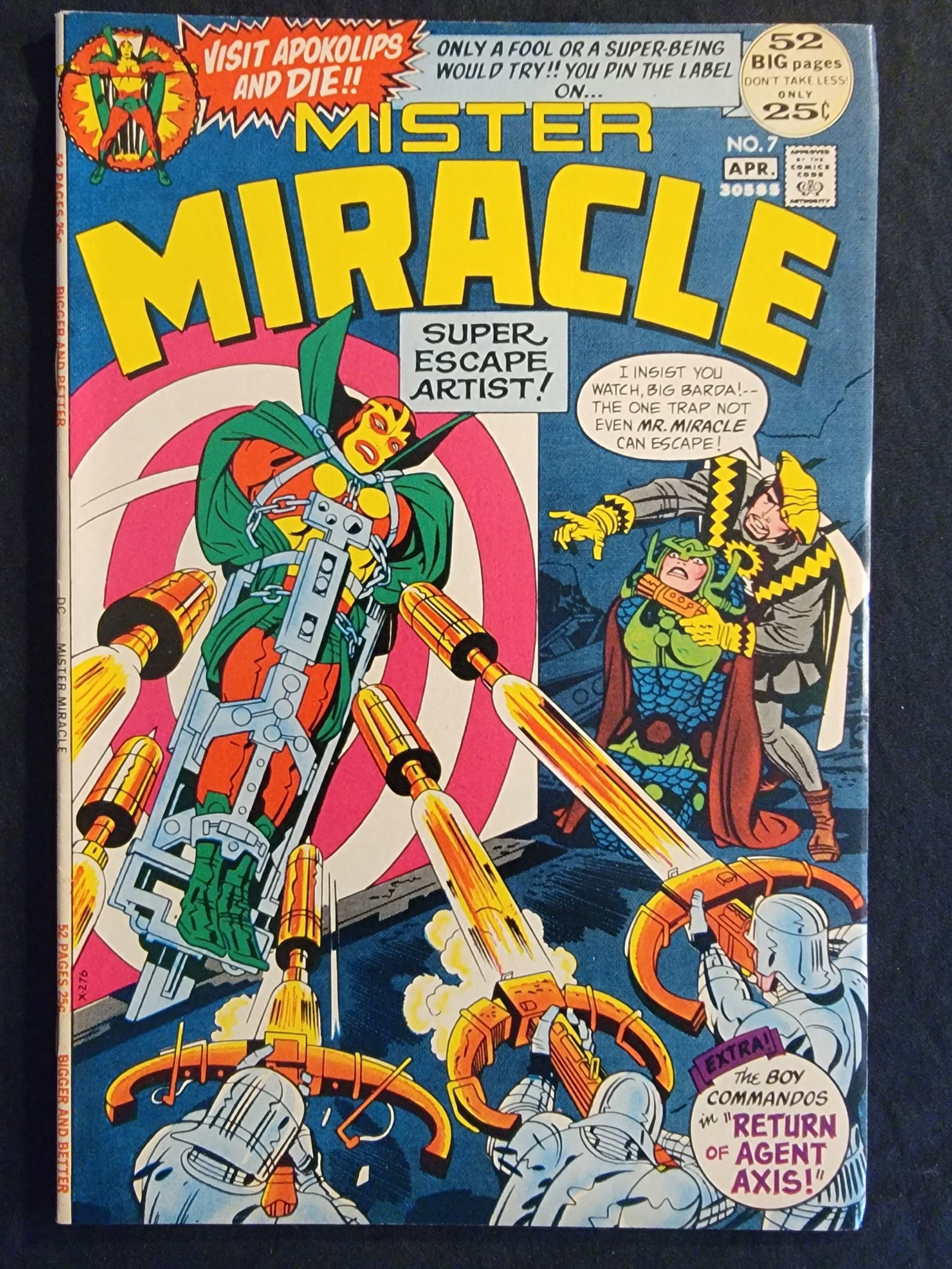 Mister Miracle No. 7 First Big Barda Cover DC Comics 1972 (1 of 2)