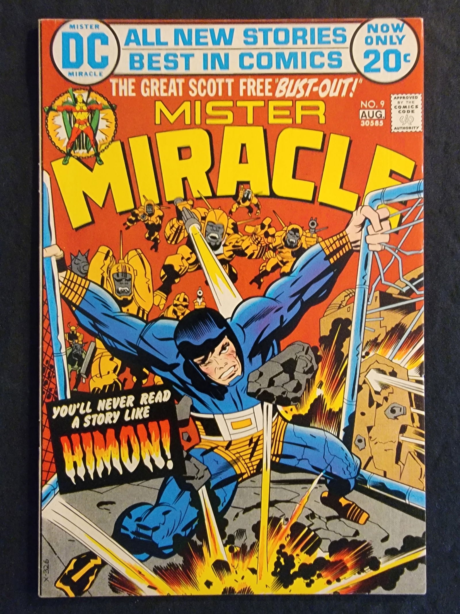 Mister Miracle No. 9 DC Comics 1972 First Appearance of Himon (1 of 2)