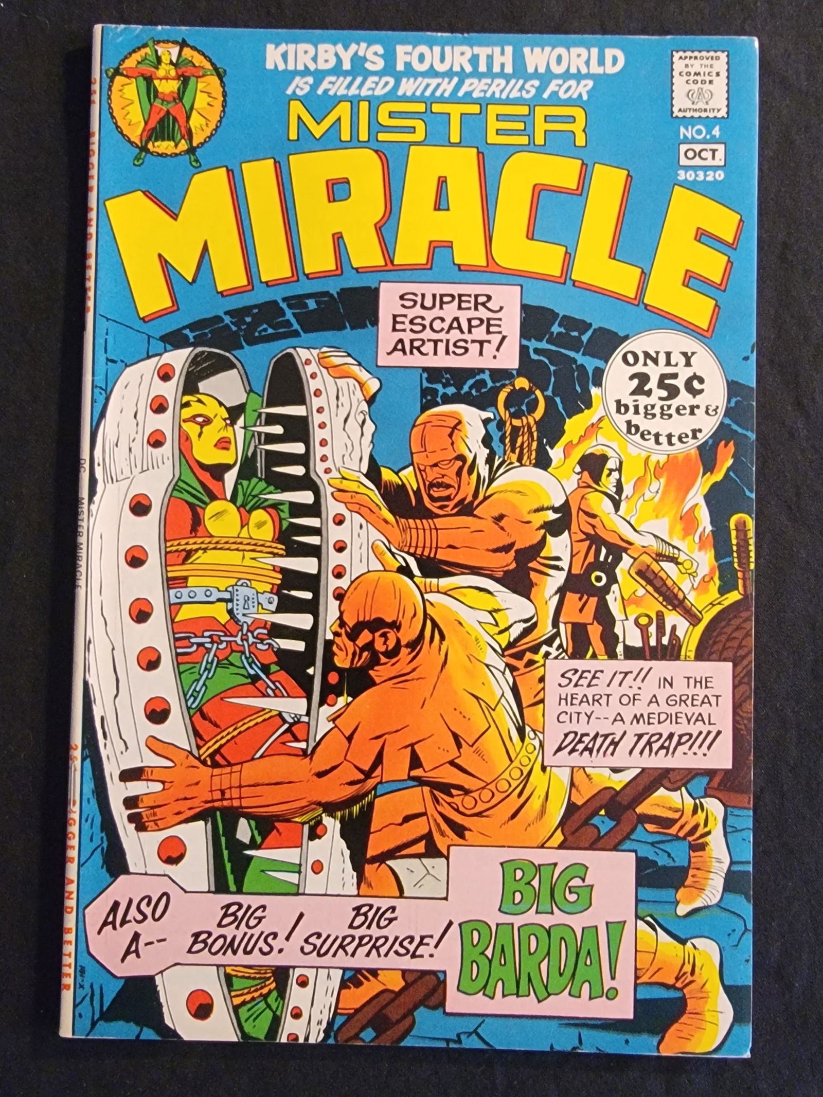 Mister Miracle 4 1971 DC Comics 1st Appearance Big Barda Raw Mid-to-High Grade (1 of 2)