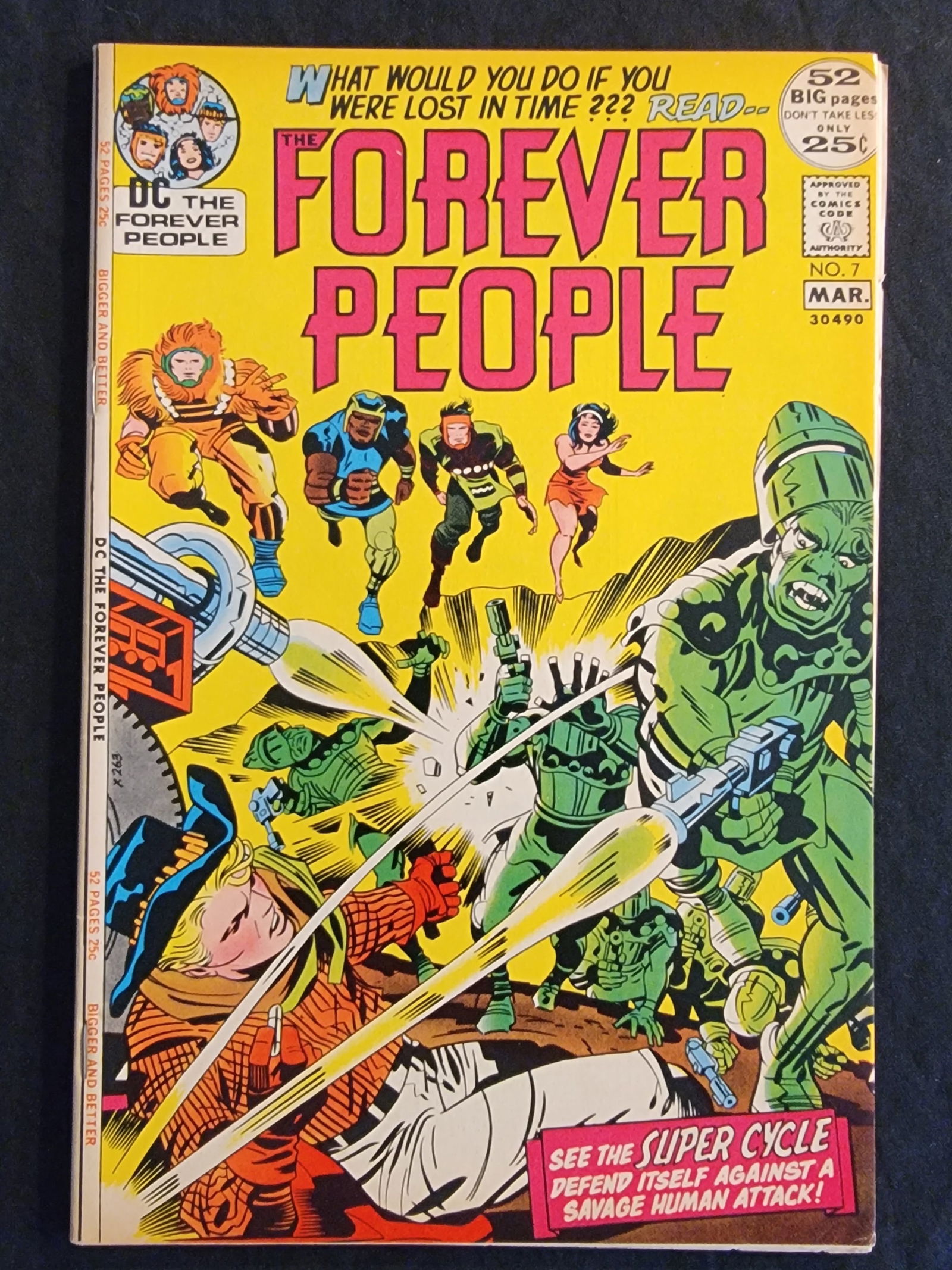 The Forever People 7 DC Comics 1972 (1 of 2)