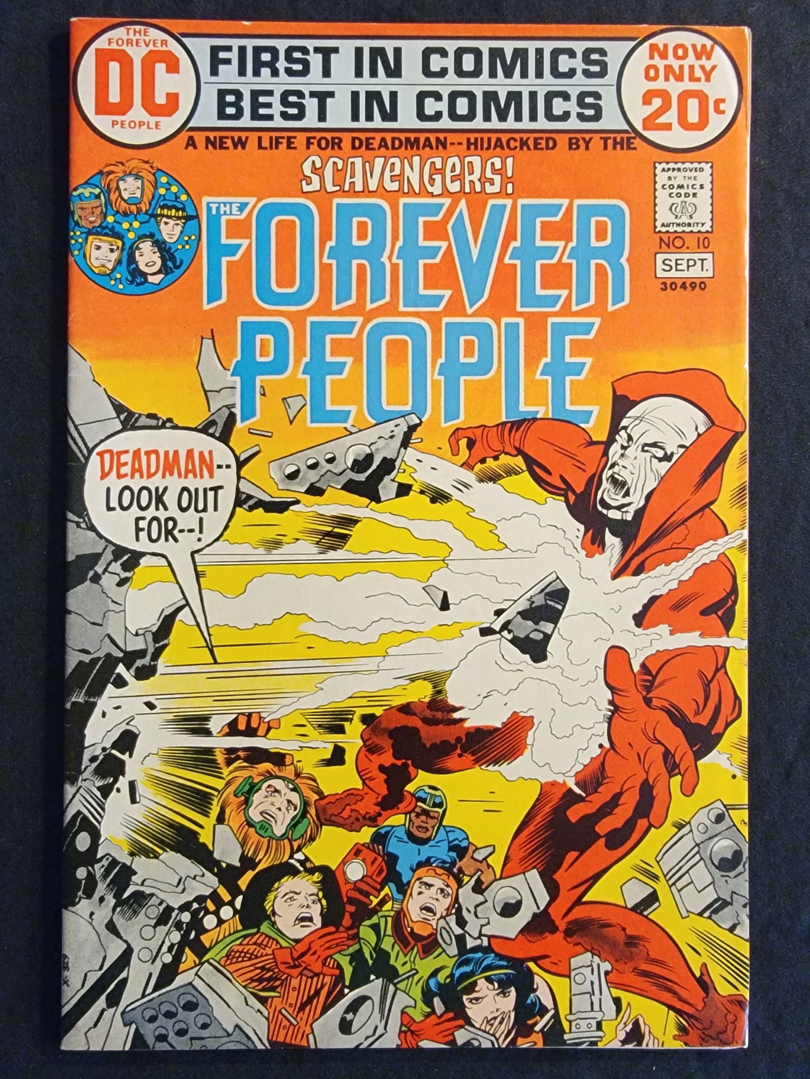 DC Comics The Forever People No. 10 September 1972 (1 of 1)
