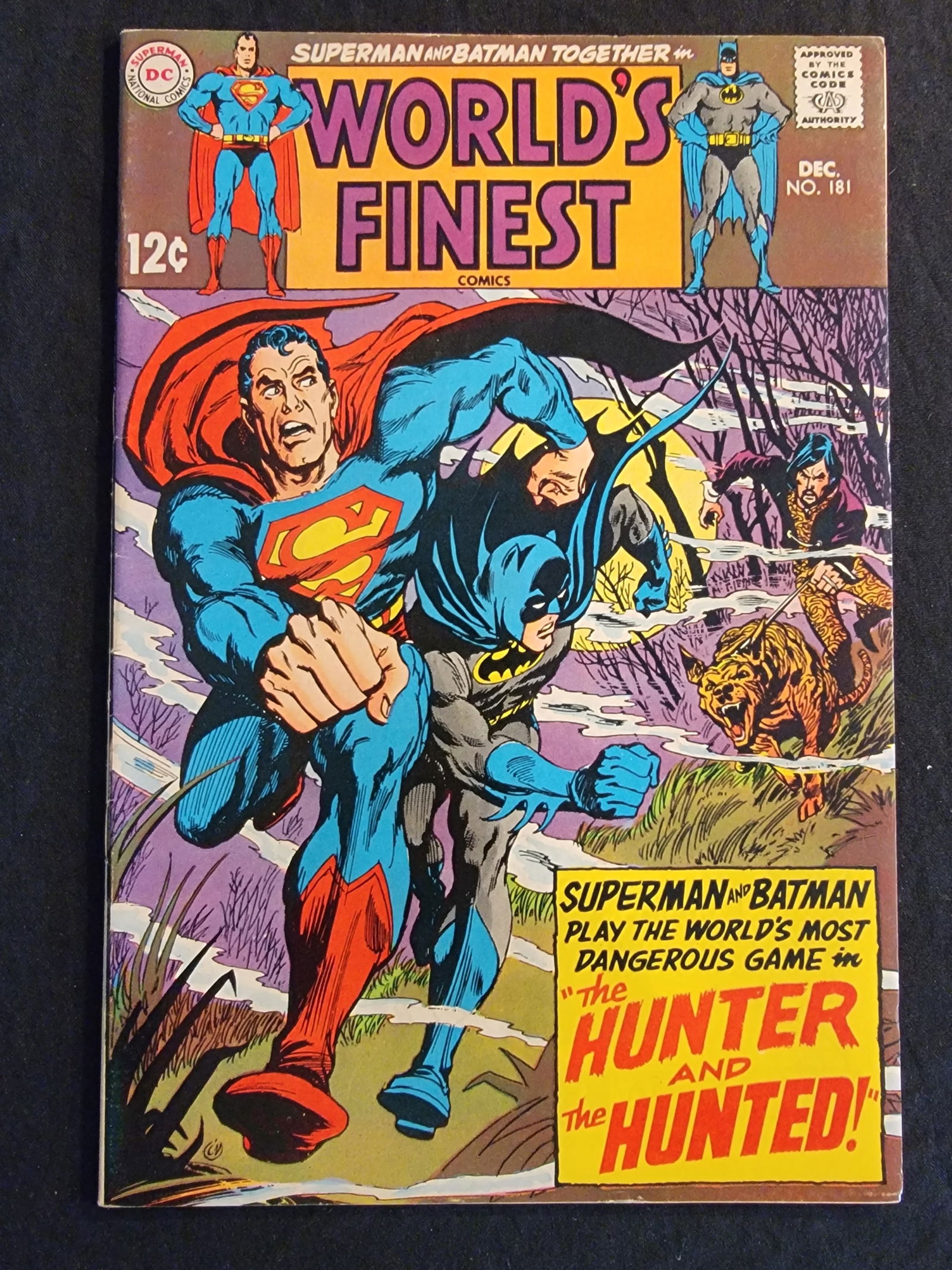 World s Finest Comics 181 Superman and Batman 1968 DC Comic Book Raw Mid-to-High Grade (1 of 2)