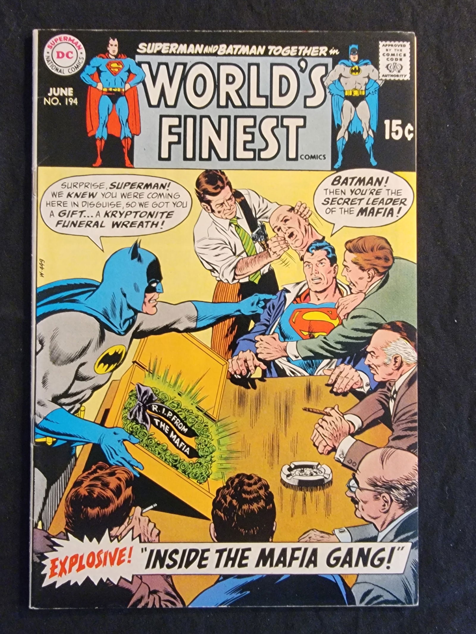 World s Finest Comics 194 DC Comics June 1970 (1 of 2)