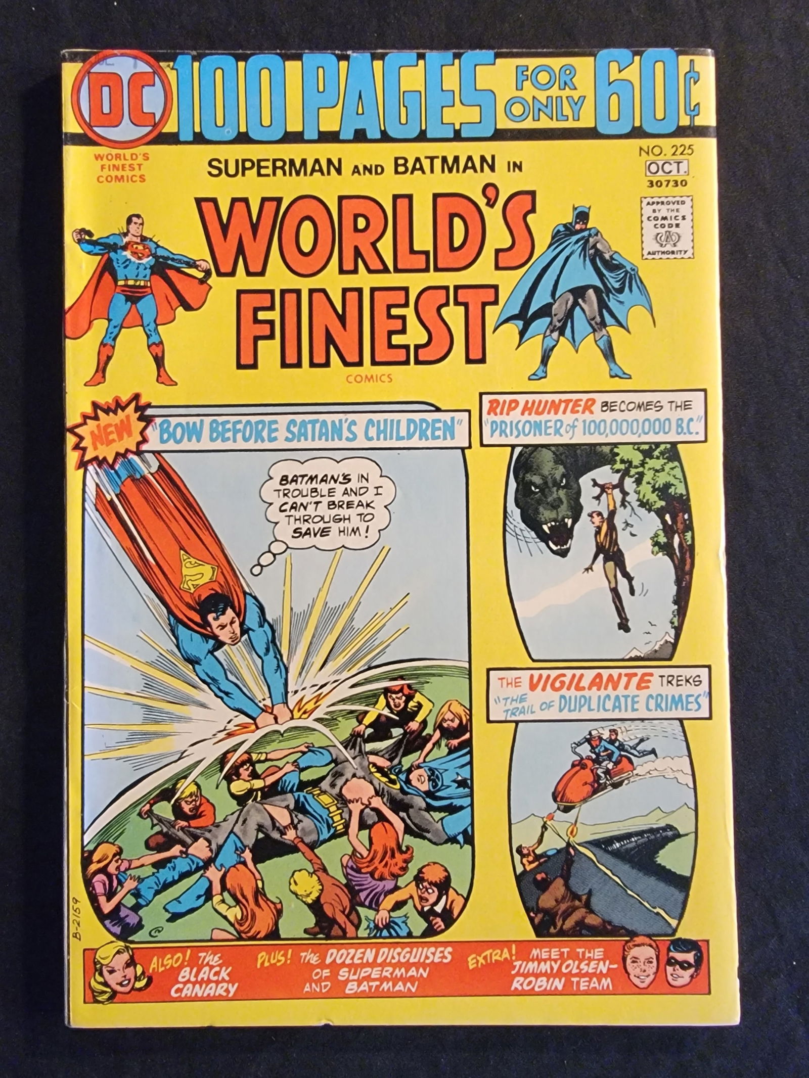 DC Comics World s Finest Comics No. 225 October 1974 (1 of 2)