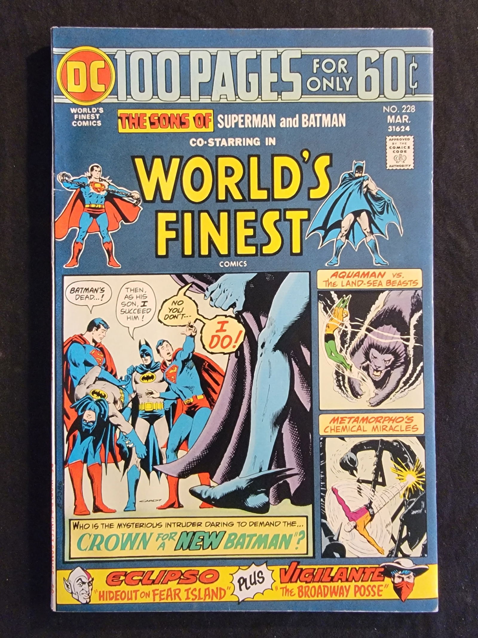 World s Finest Comics No. 228 DC Comics March 1975 (1 of 1)