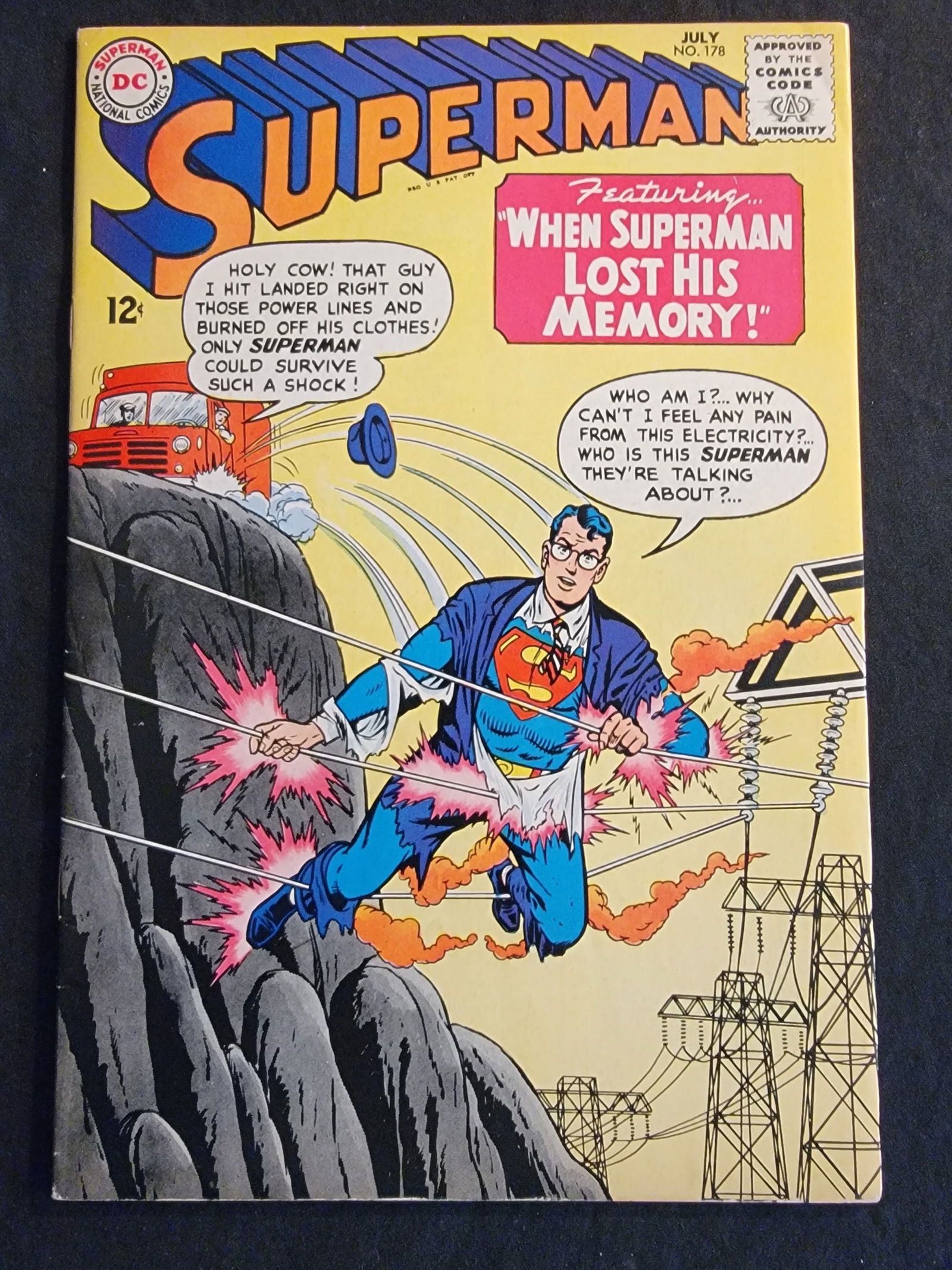 Superman 178 DC Comics 1965 Silver Age Raw (1 of 2)