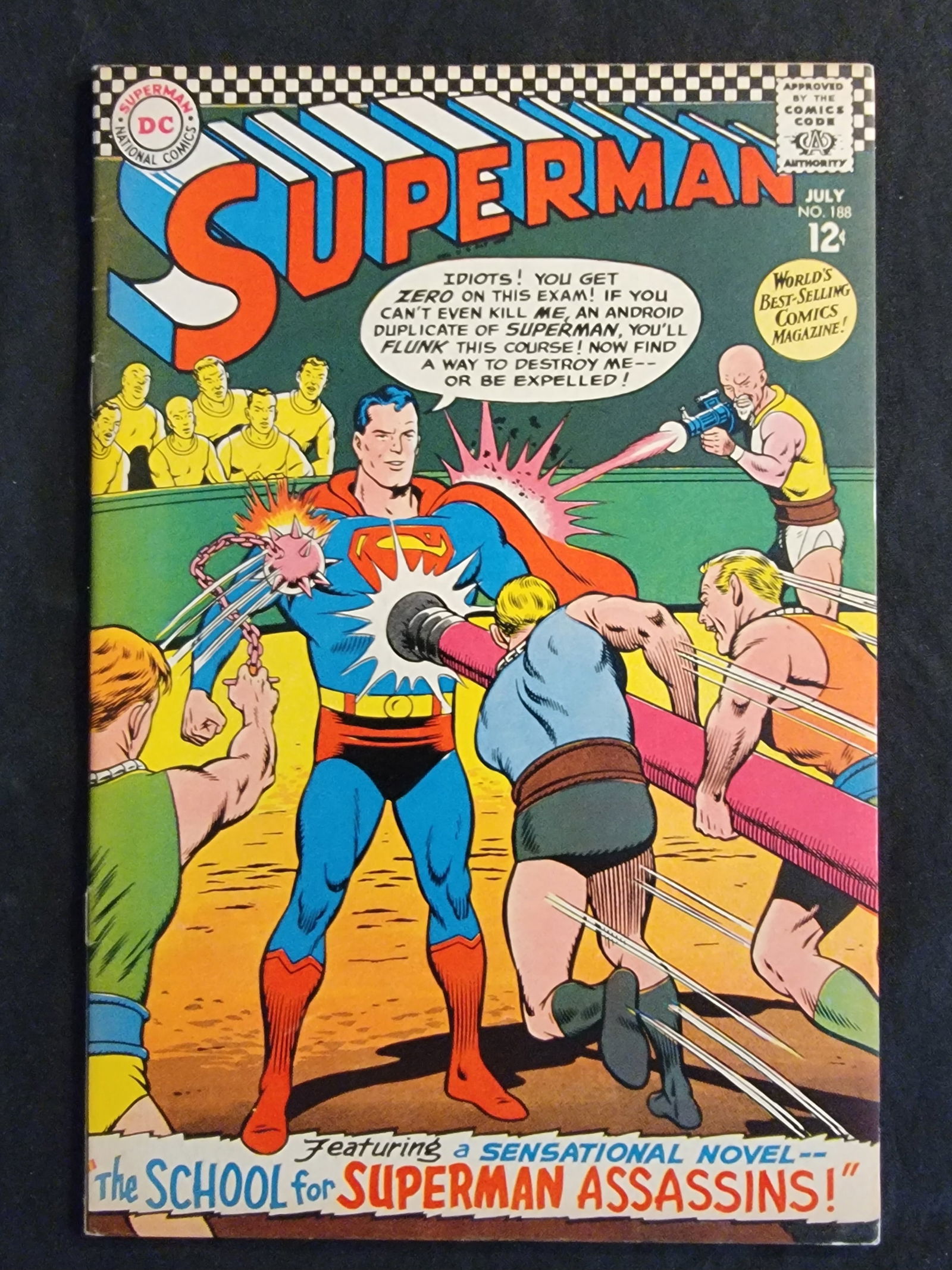 Superman 188 DC Comics 1966 (1 of 2)