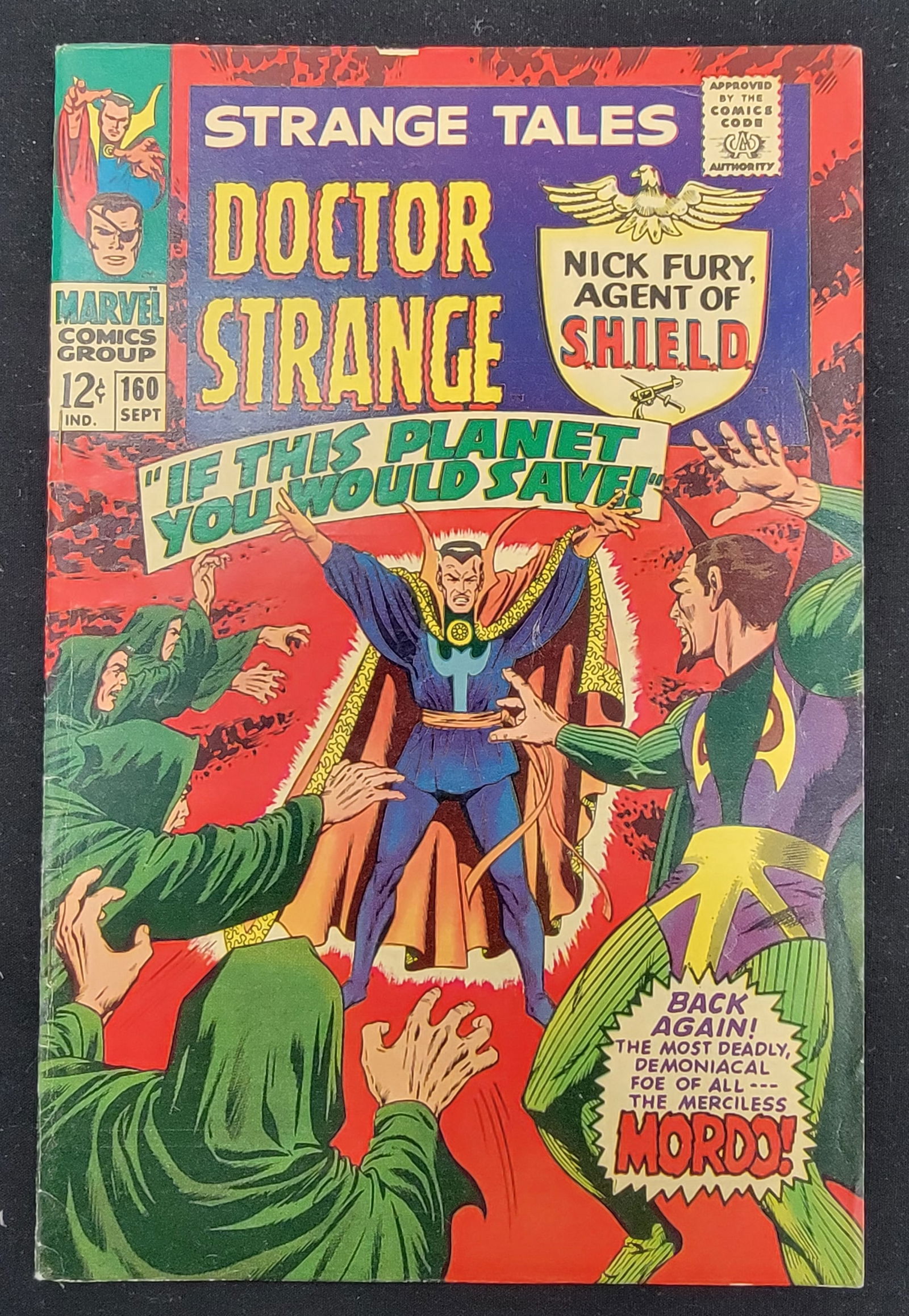 Marvel Comics Strange Tales 160 September 1967 Jim Steranko Art (1 of 2)