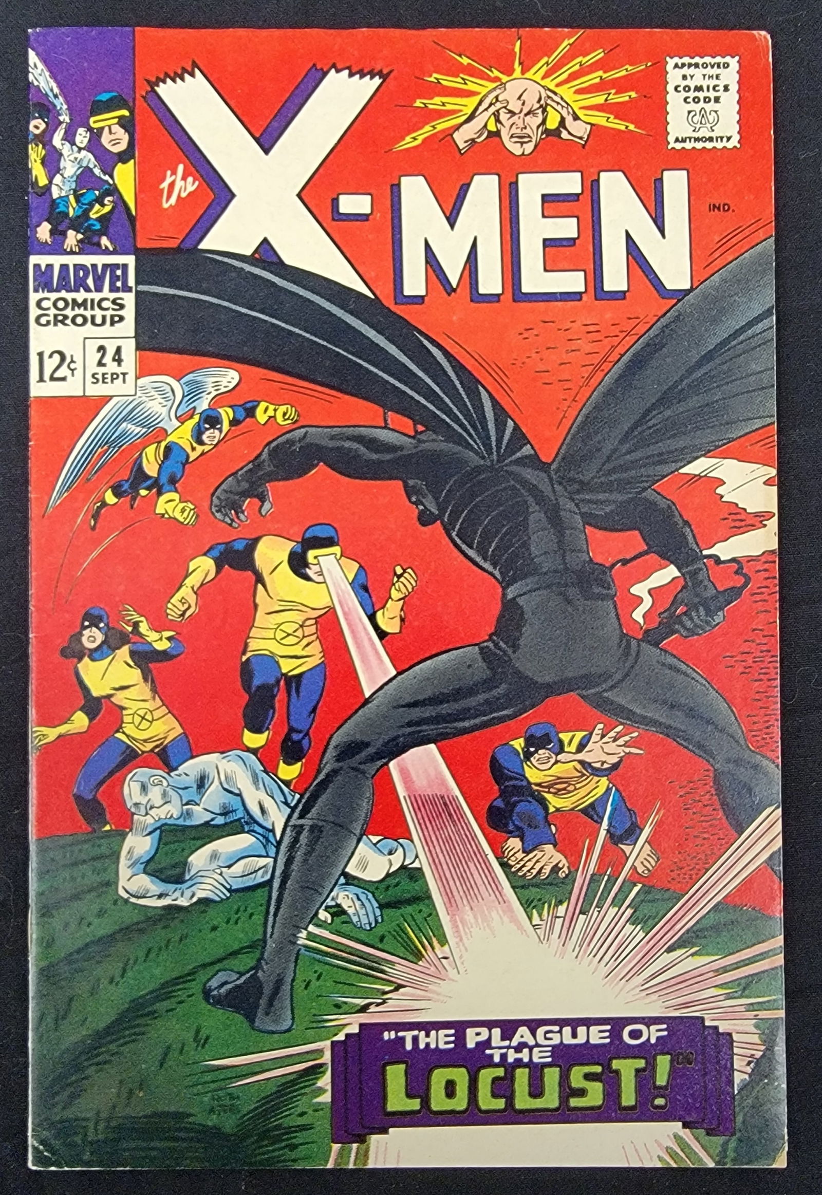Marvel Comics The X-Men Issue 24 September 1966 Featuring the First Appearance of the Locust (1 of 2)