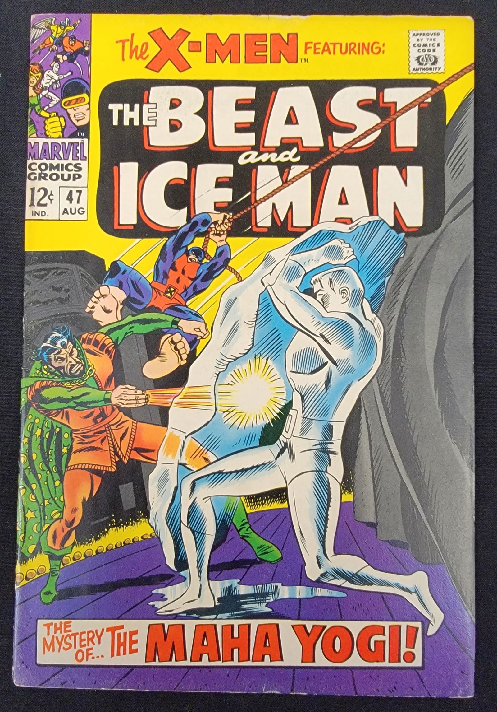 Marvel Comics The X-Men 47 1968 Silver Age Comic Book Raw (1 of 2)