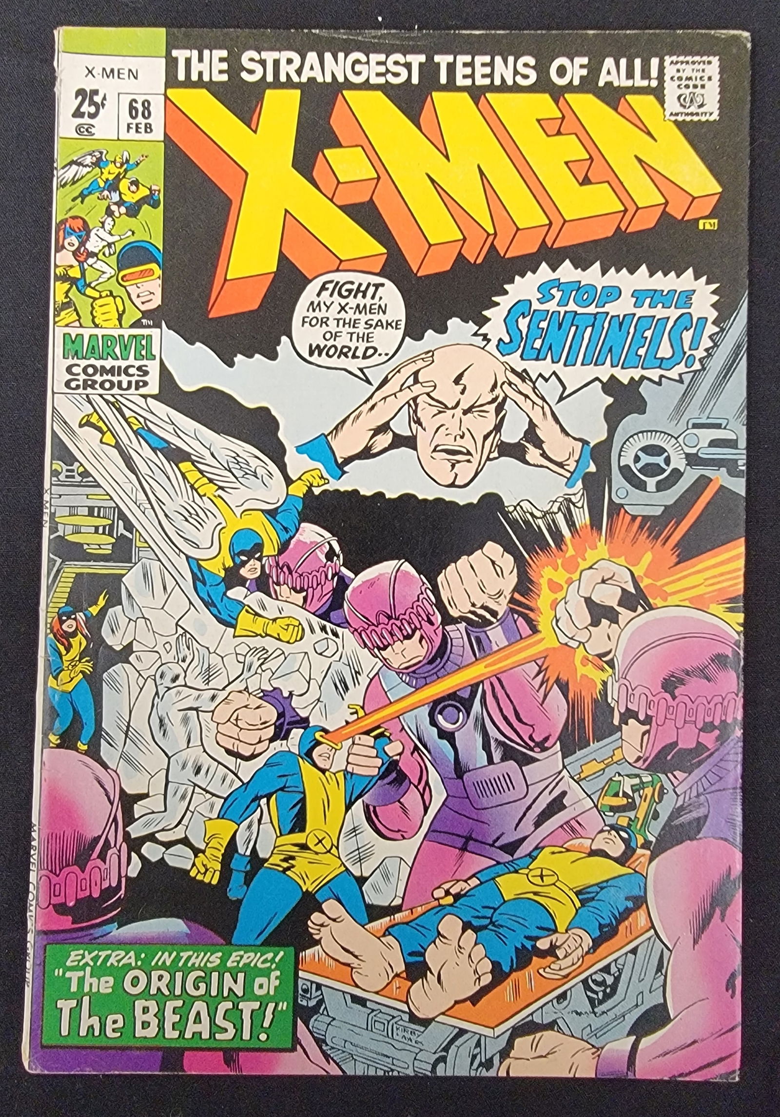 X-Men 68 1971 Marvel Comics (1 of 1)