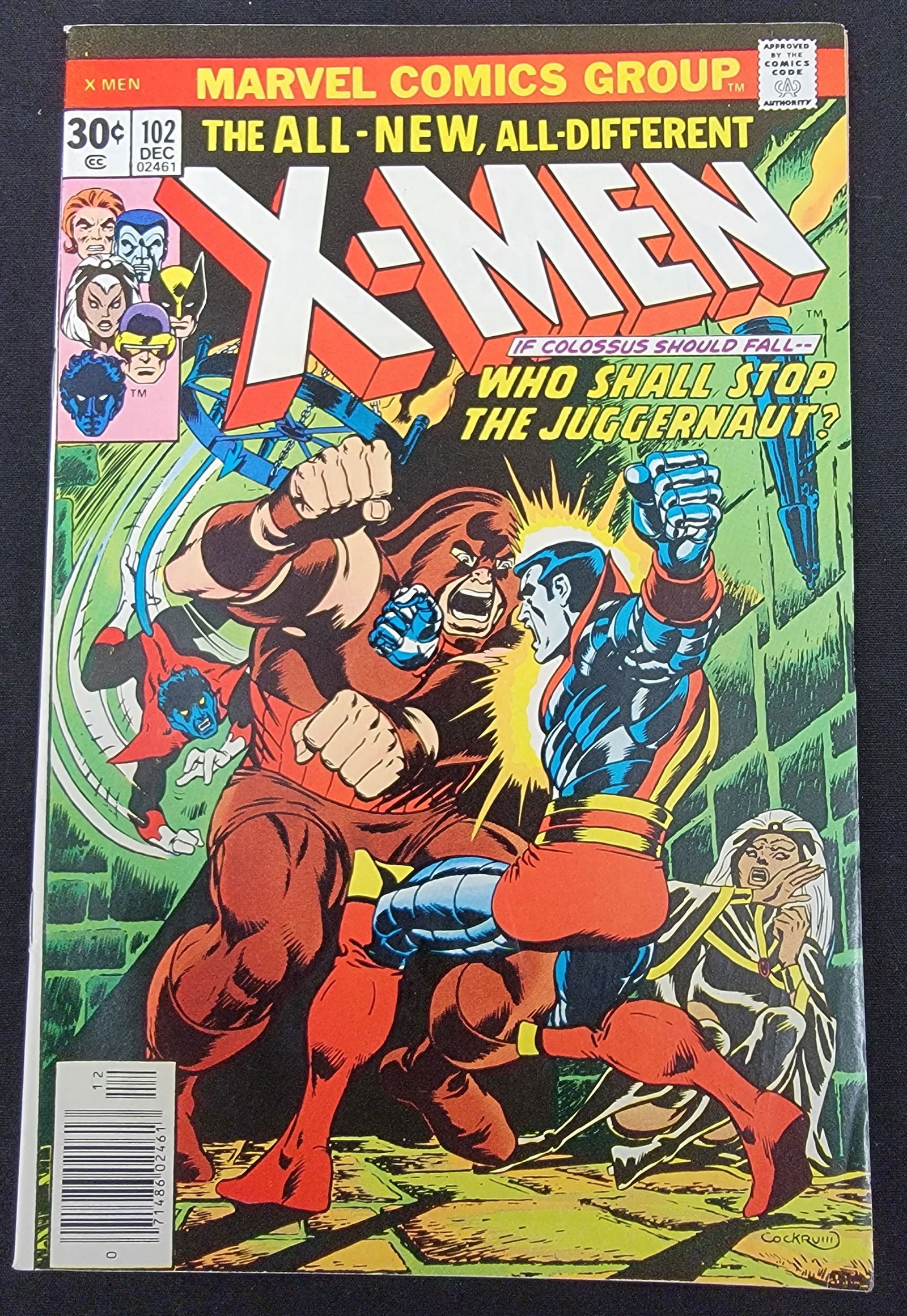 X-Men 102 Marvel Comics 1976 Juggernaut and Origin of Storm (1 of 2)