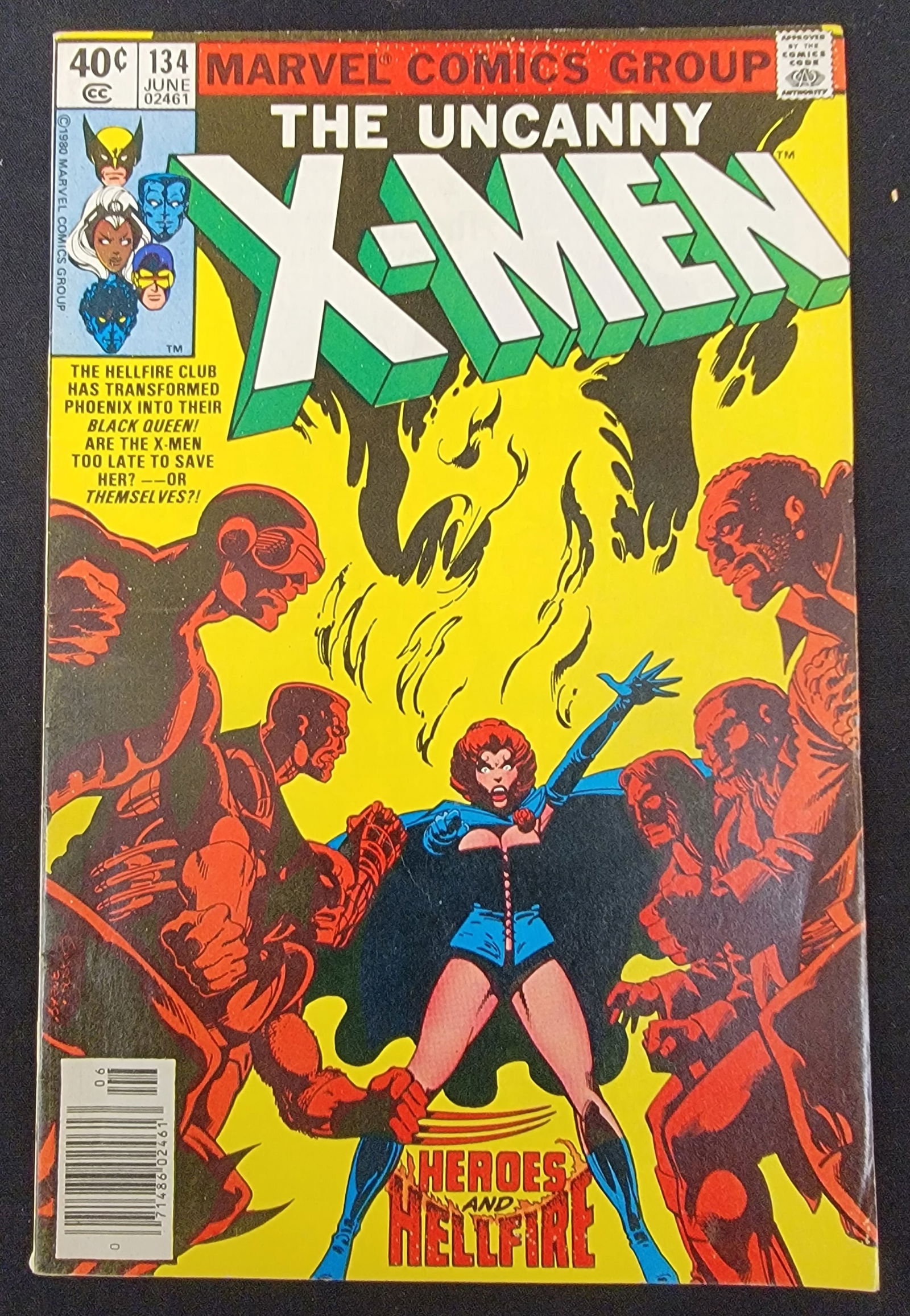 Marvel Comics The Uncanny X-Men 134 1980 First Appearance of Dark Phoenix (1 of 1)