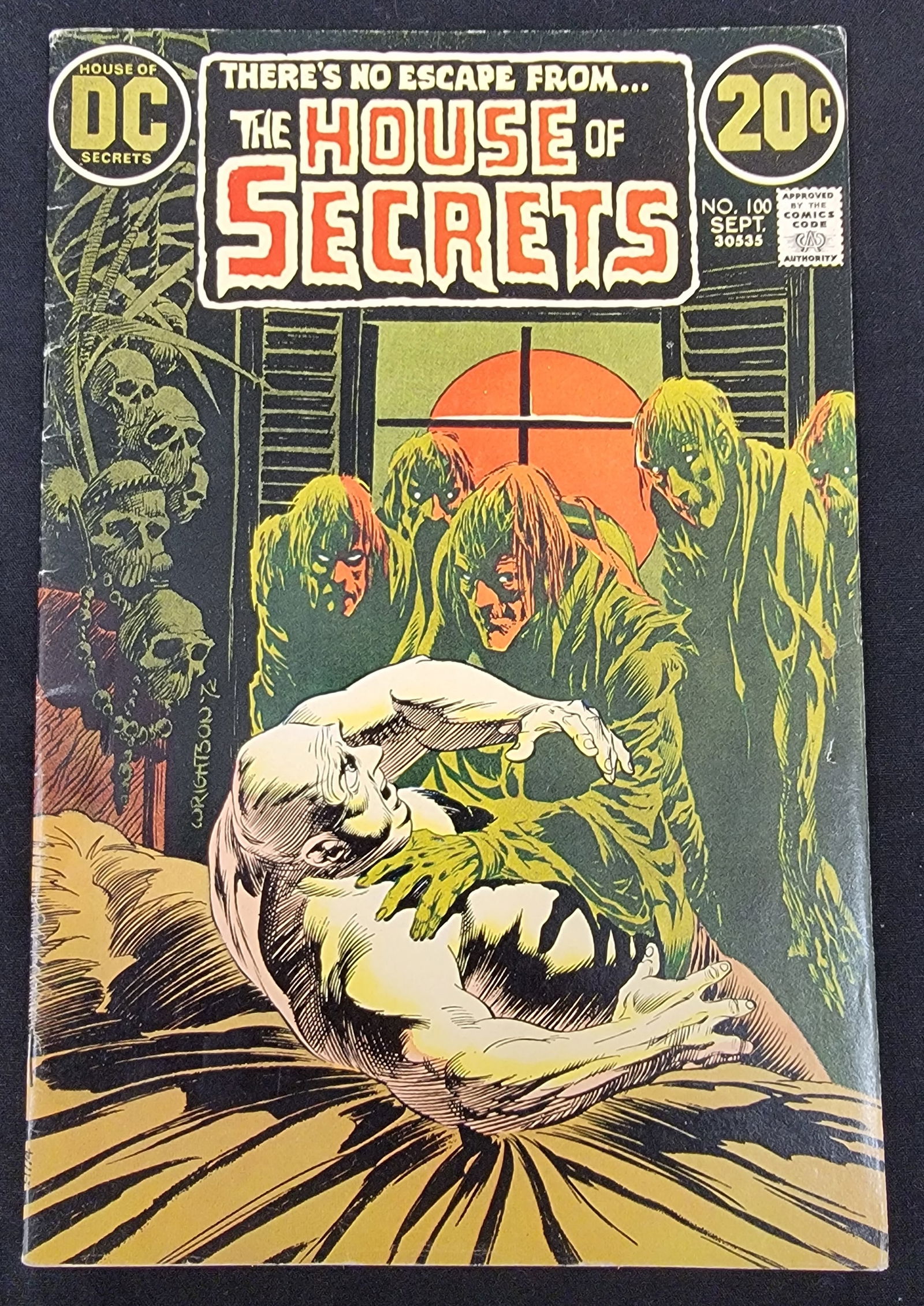 DC Comics The House of Secrets No. 100 September 1972 (1 of 2)