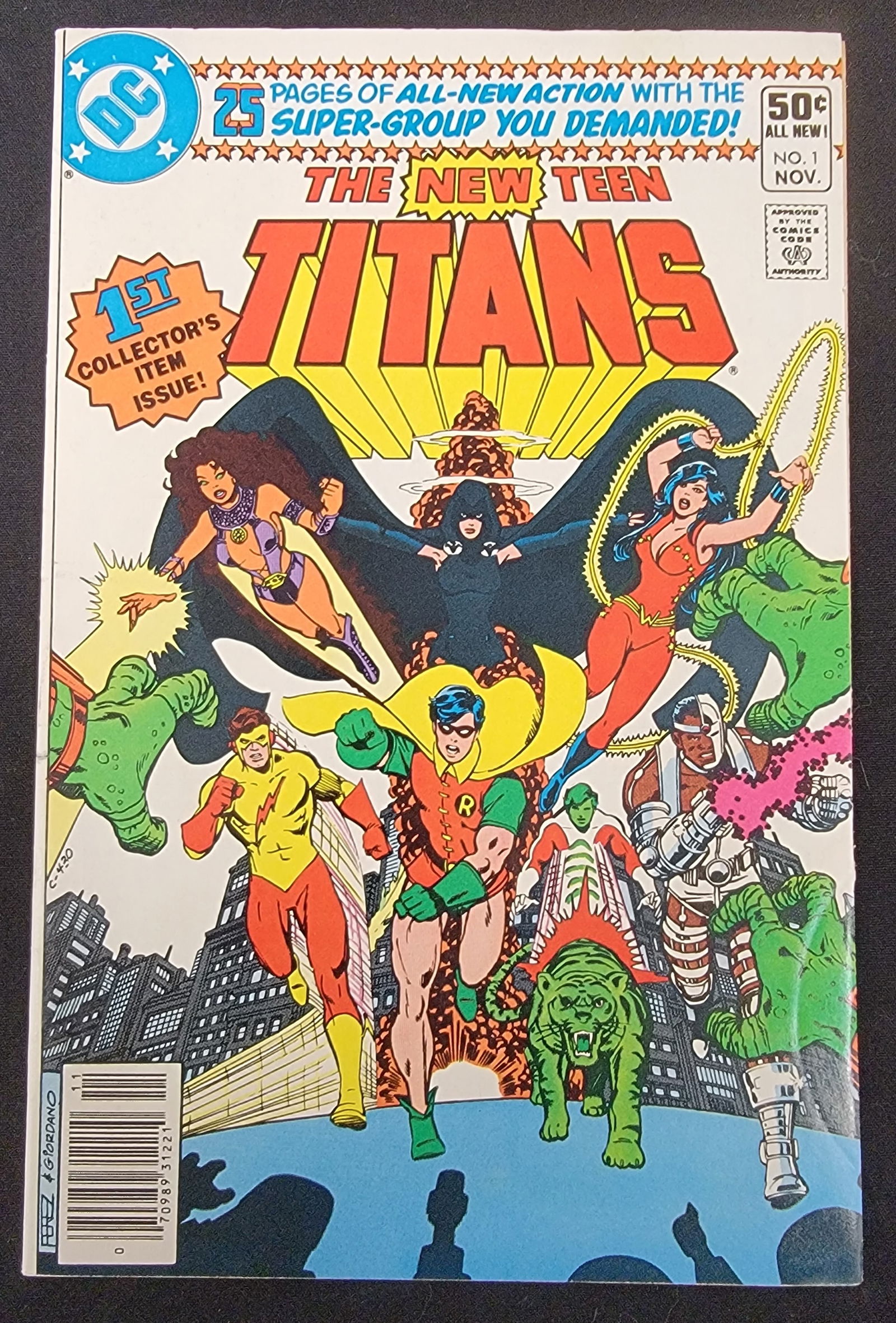 DC Comics The New Teen Titans No. 1 November 1980 (1 of 2)