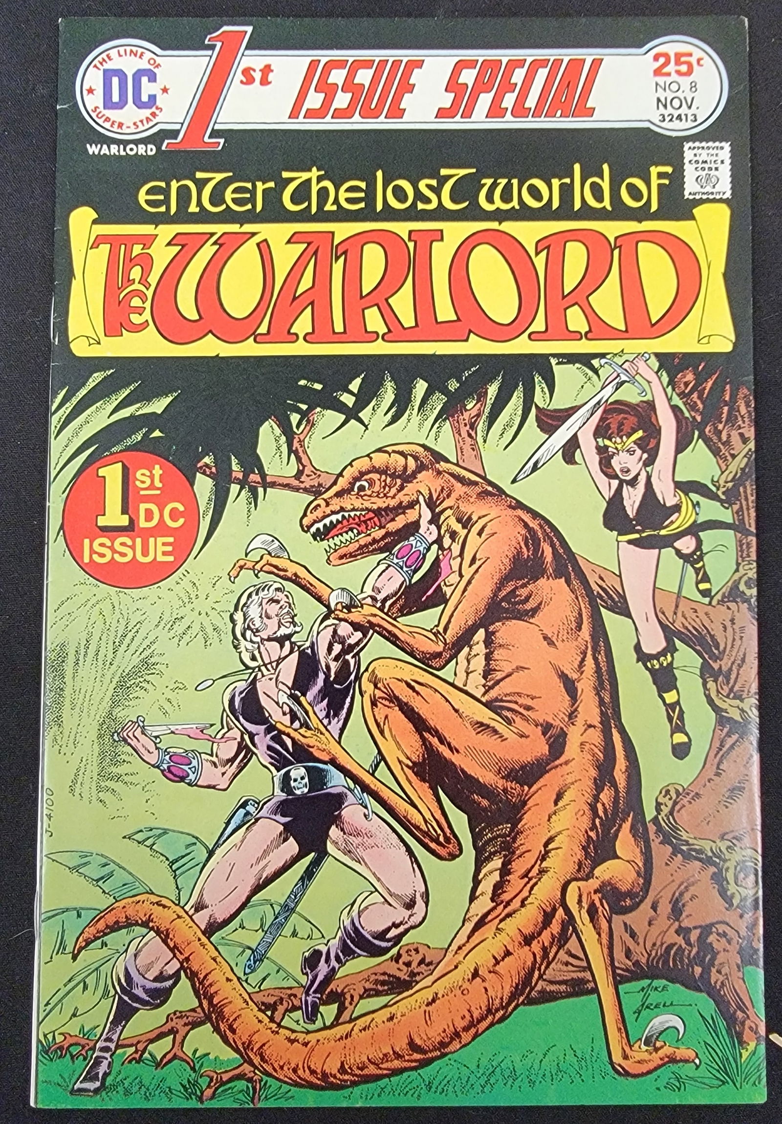 1st Issue Special No. 8 DC Comics 1975 1st Appearance of The Warlord (1 of 2)