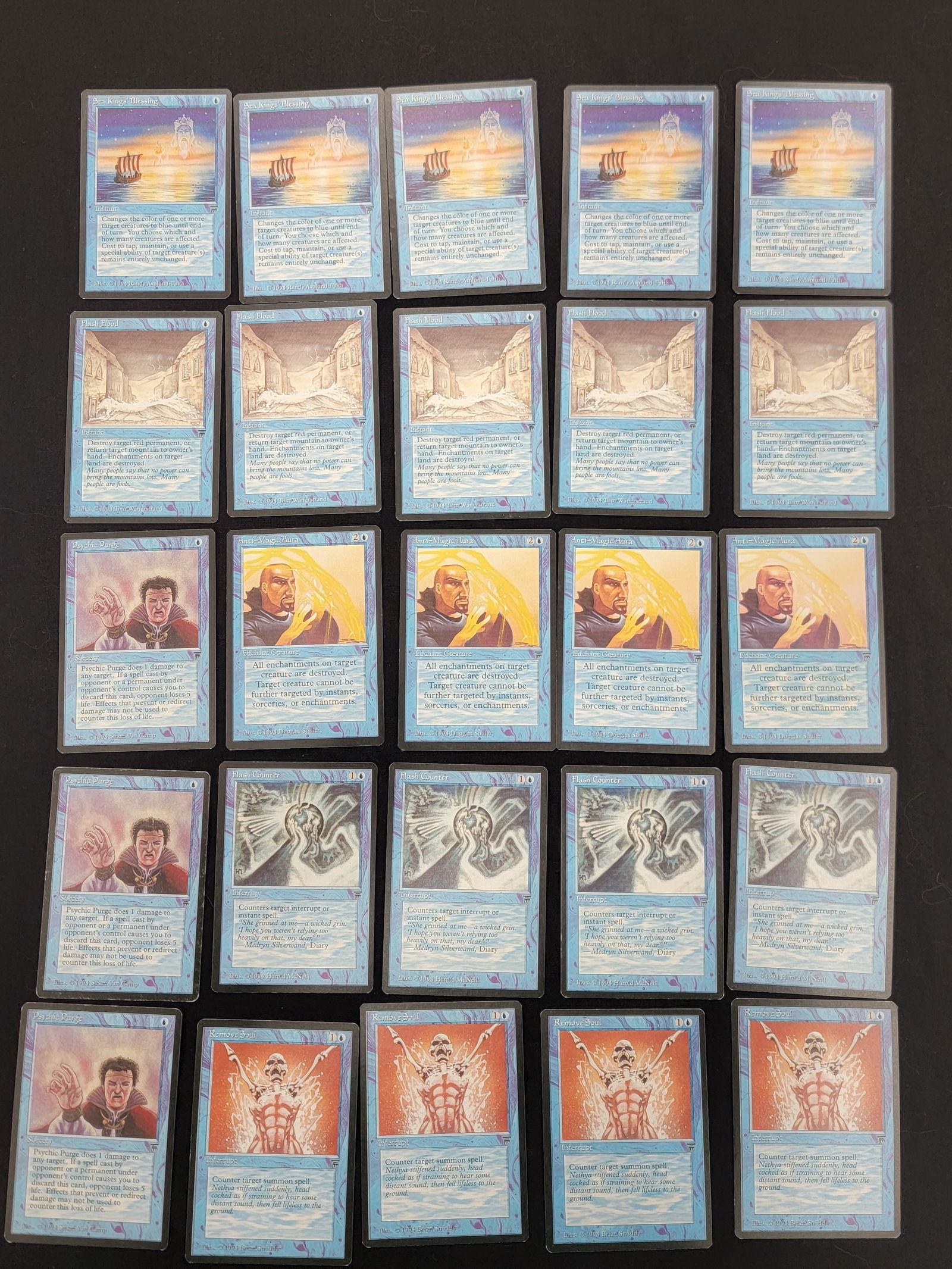 Magic The Gathering Legends Expansion Trading Cards (1 of 2)