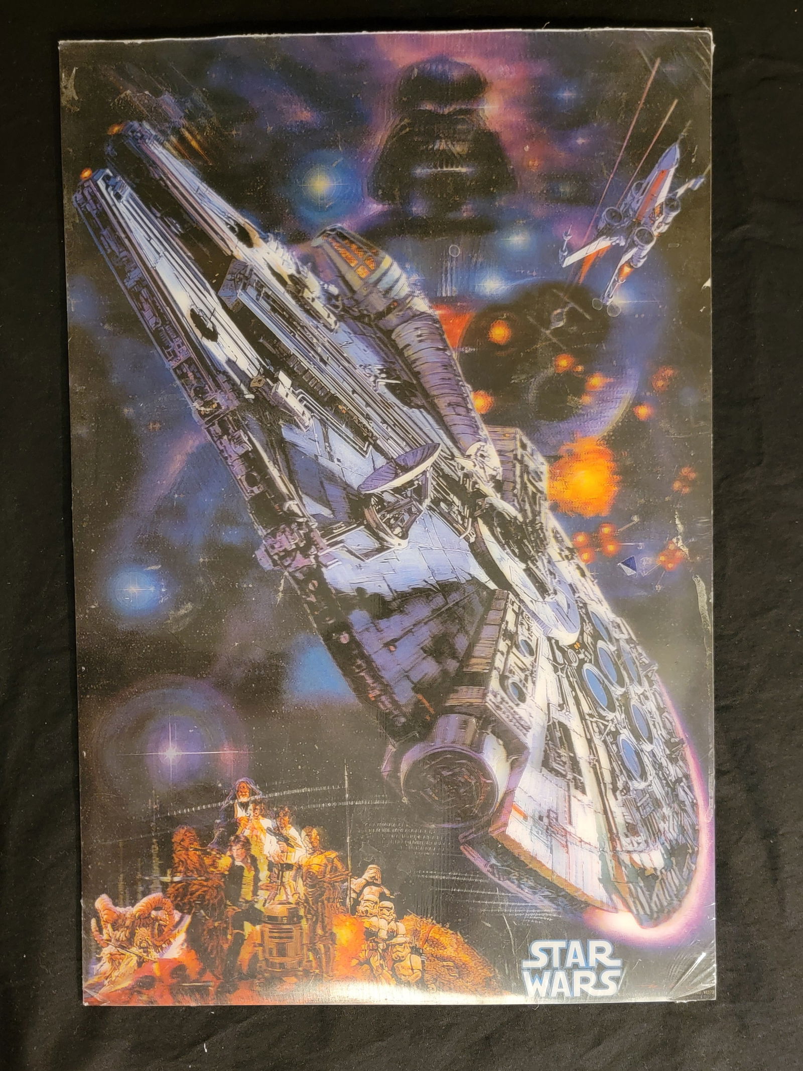 Trends International Star Wars Global Art Millennium Falcon Limited Edition Print (1 of 2)