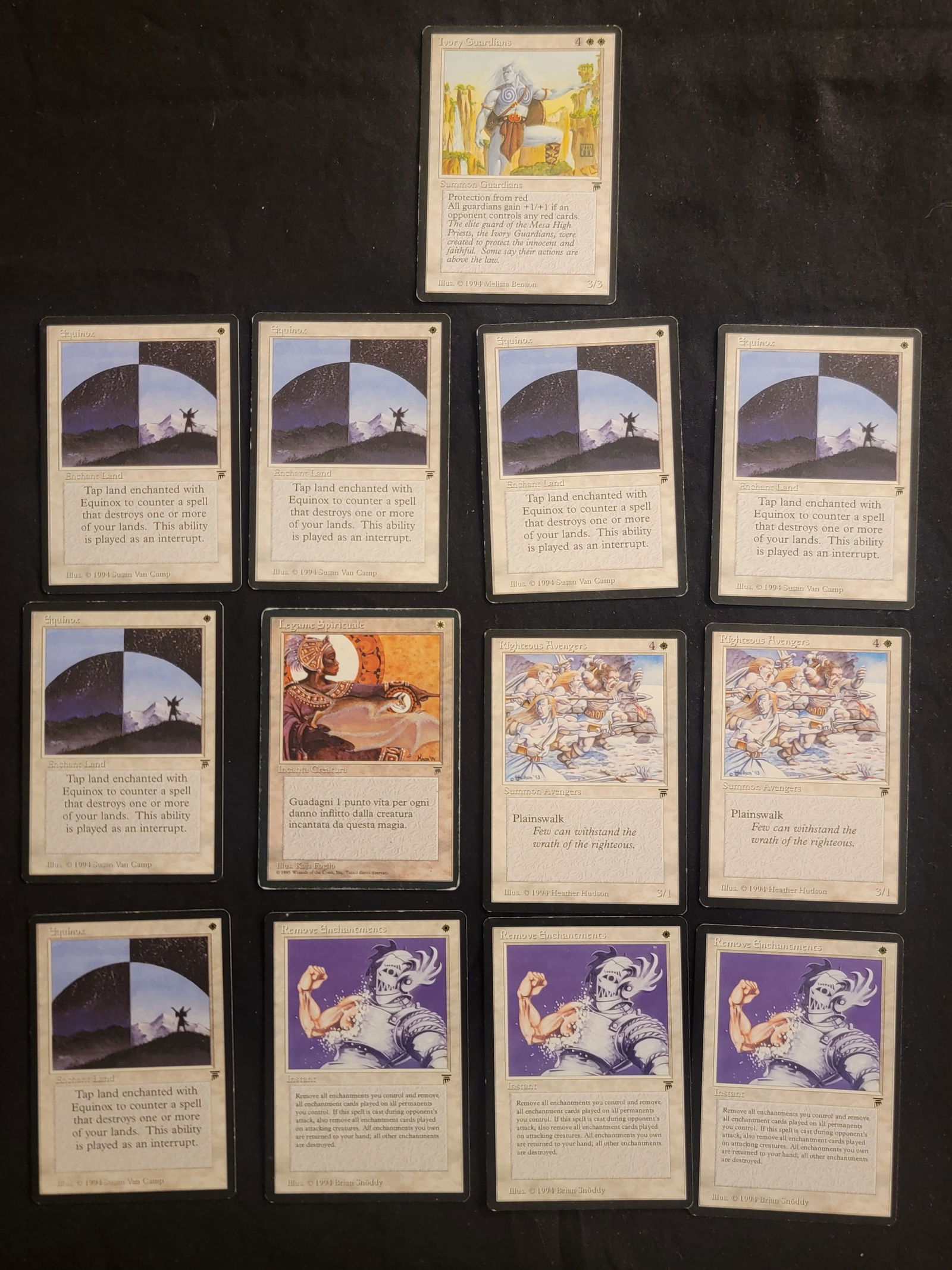 Magic: The Gathering Legends White Legends Lot 13 (1 of 2)