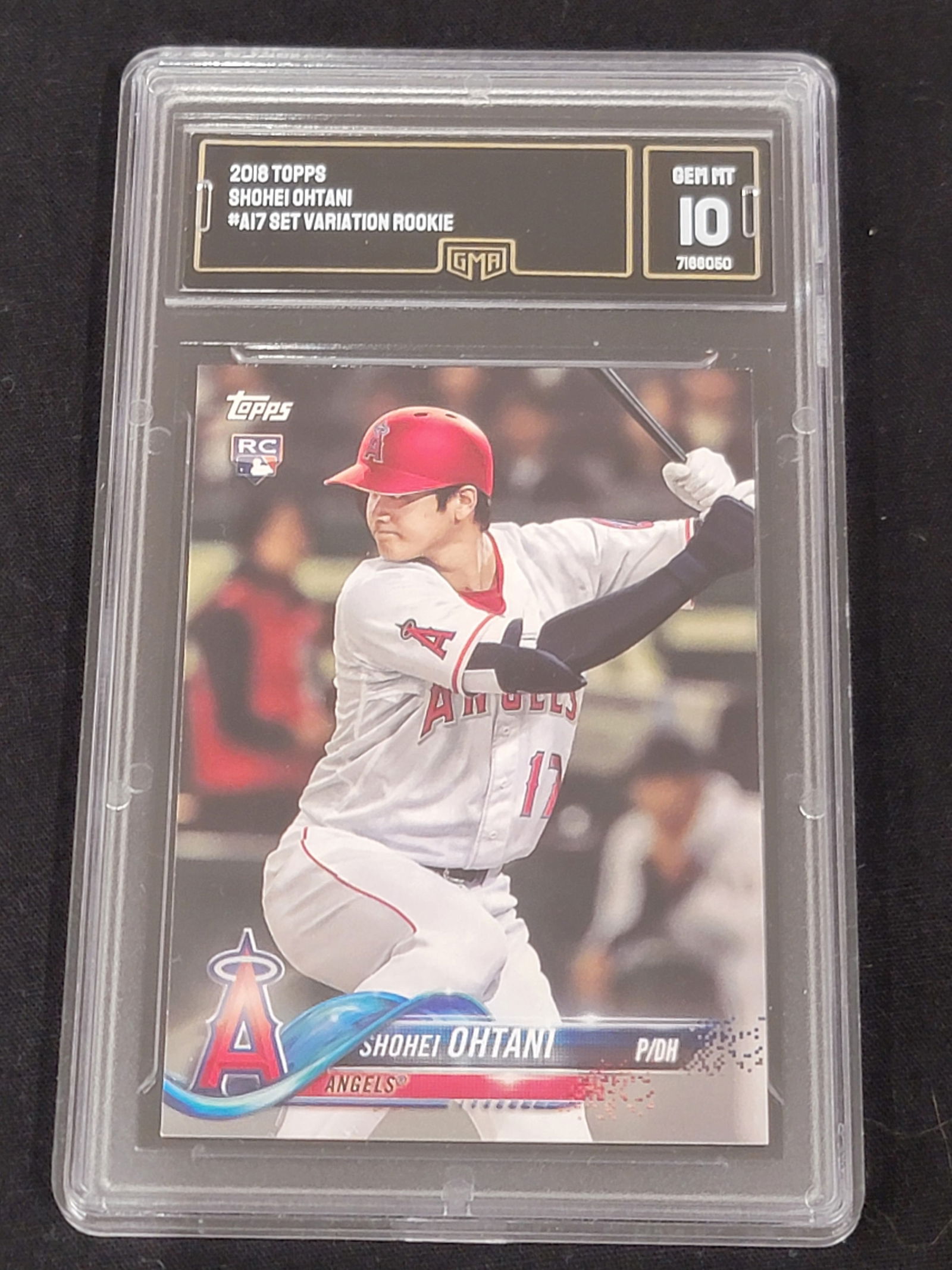 2018 Topps Shohei Ohtani A17 Team Set Rookie Card GMA Gem MT 10 (1 of 2)