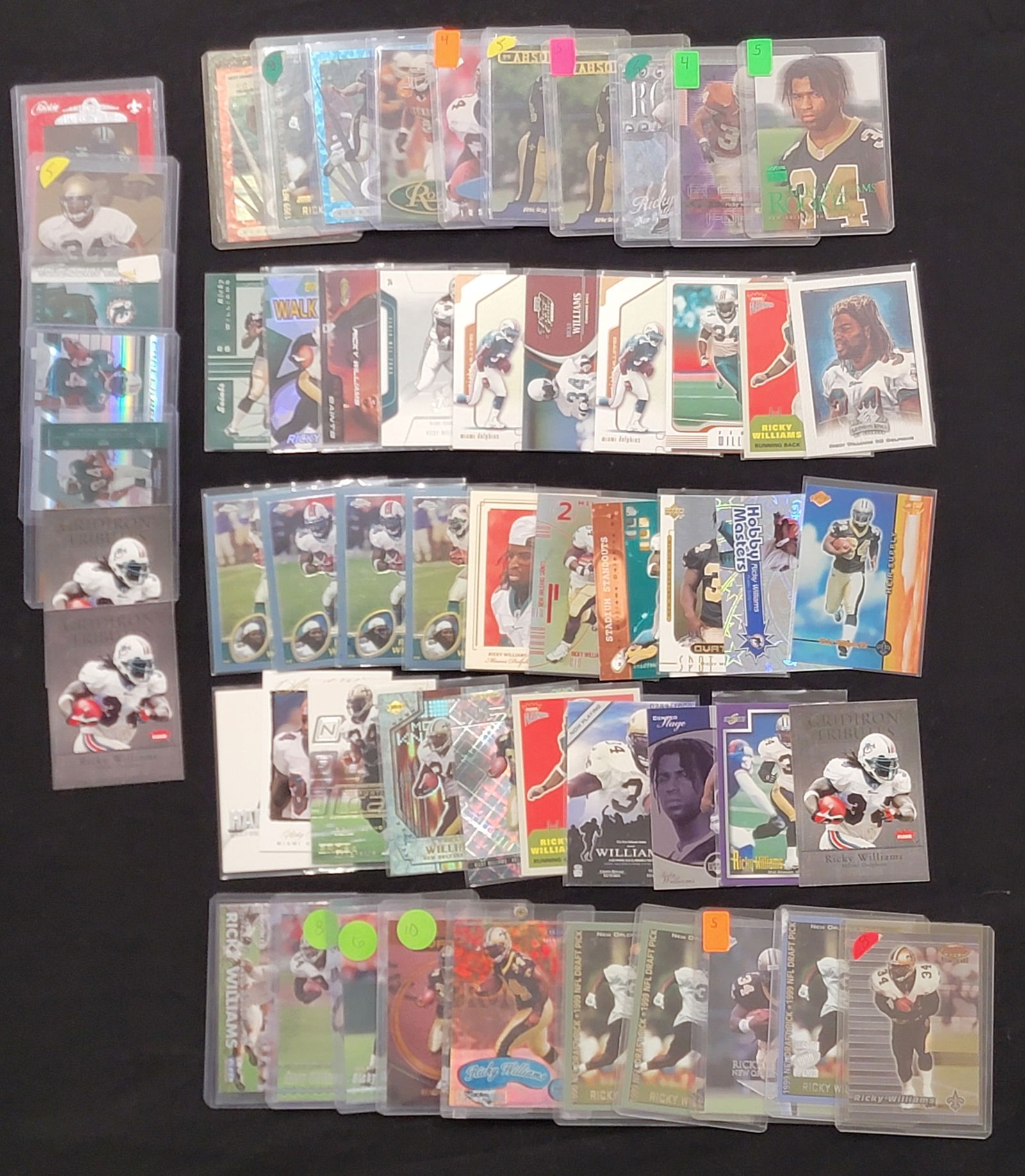 Ricky Williams NFL Football Trading Cards (1 of 1)