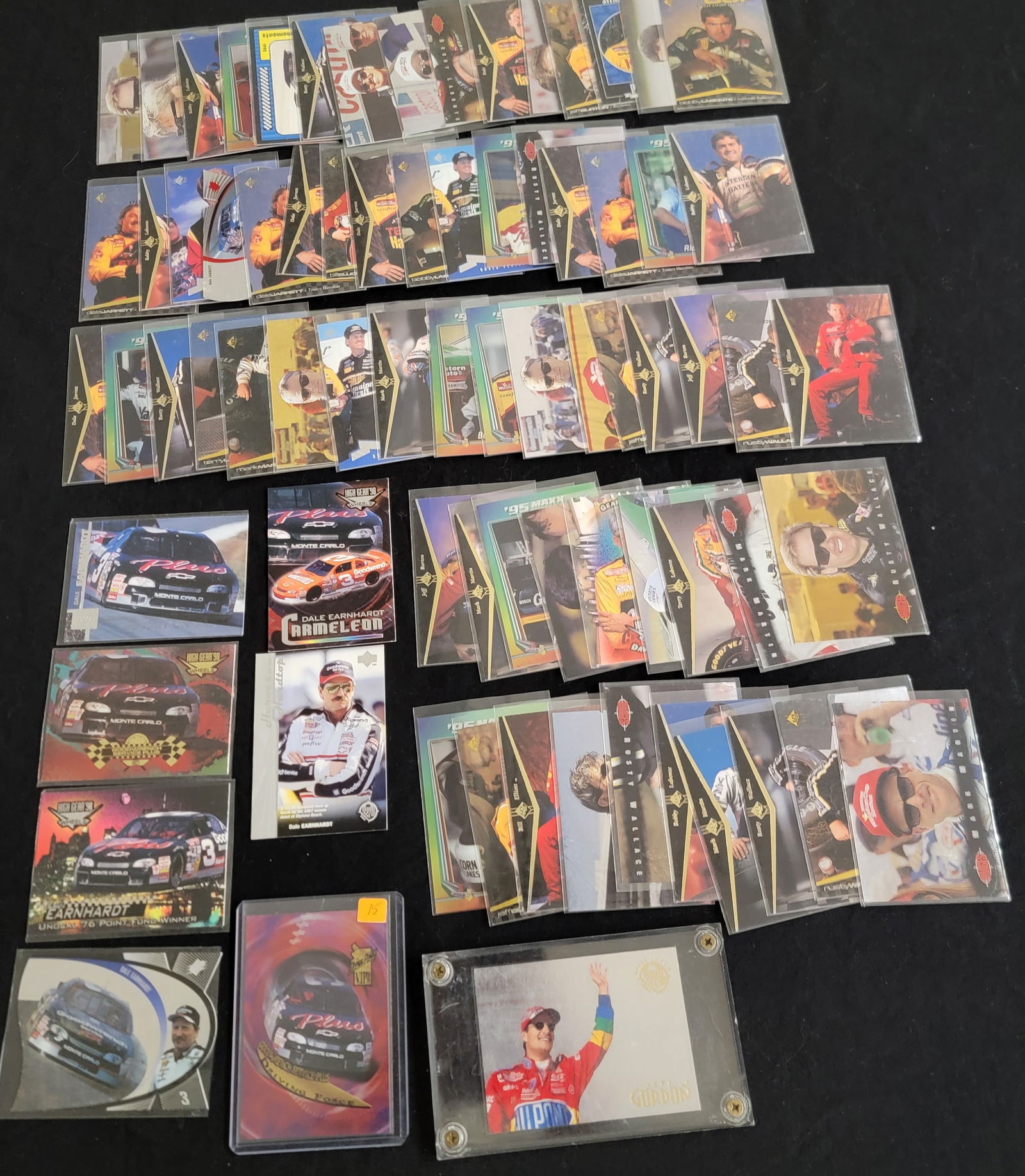 Late-1990s NASCAR Trading Cards Including Upper Deck Maxx and SP Series (1 of 1)
